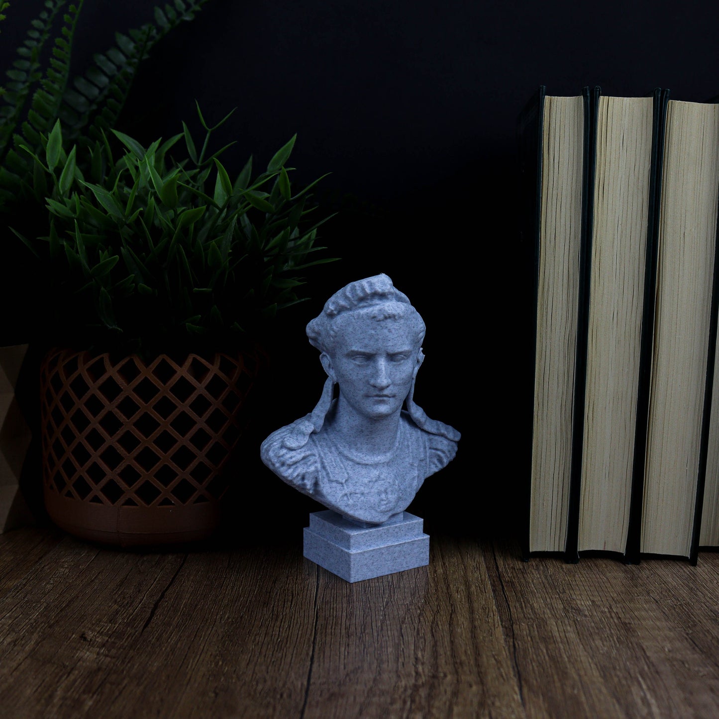 Caligula 3D Printed Statue Bust, Roman Emperor Sculpture