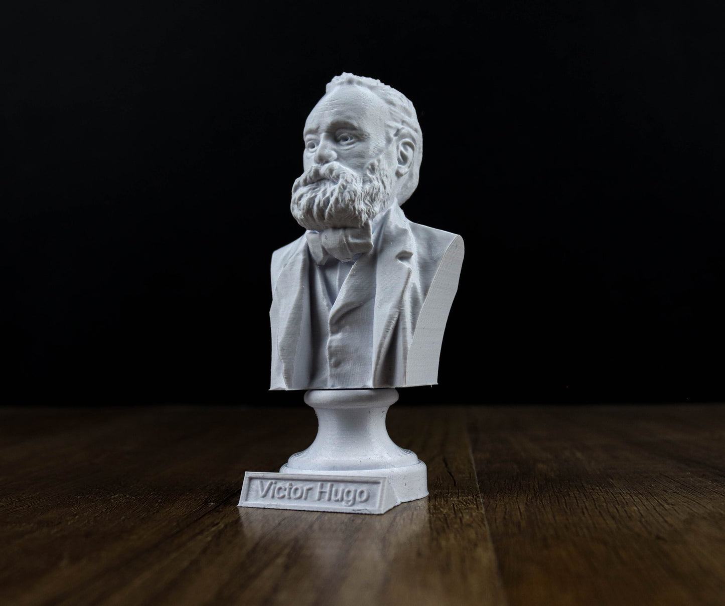 Victor Hugo Bust, French Romantic Writer and Politician Statue, Sculpture Decoration