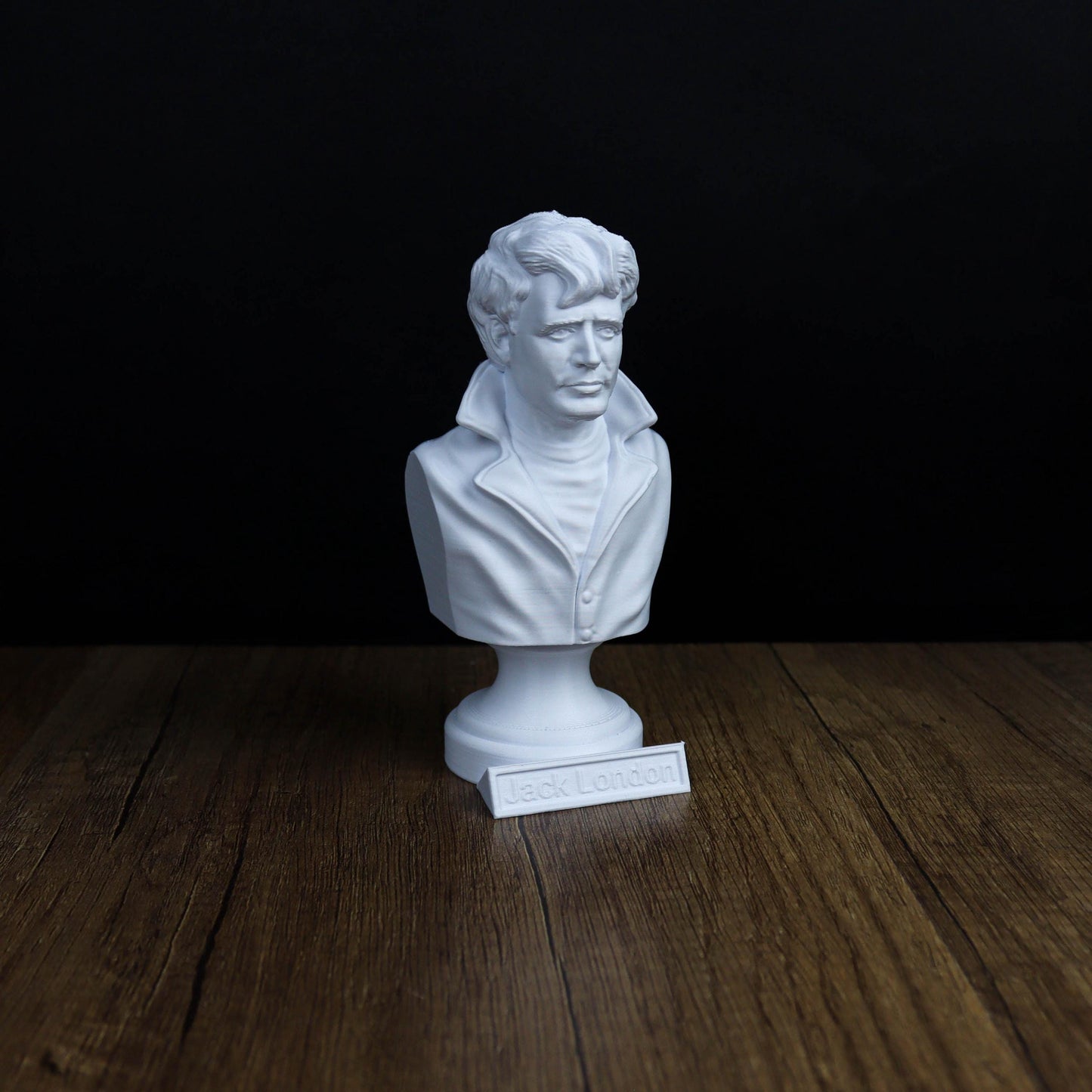 Jack London Bust, Classic Literature Home & Office Decor