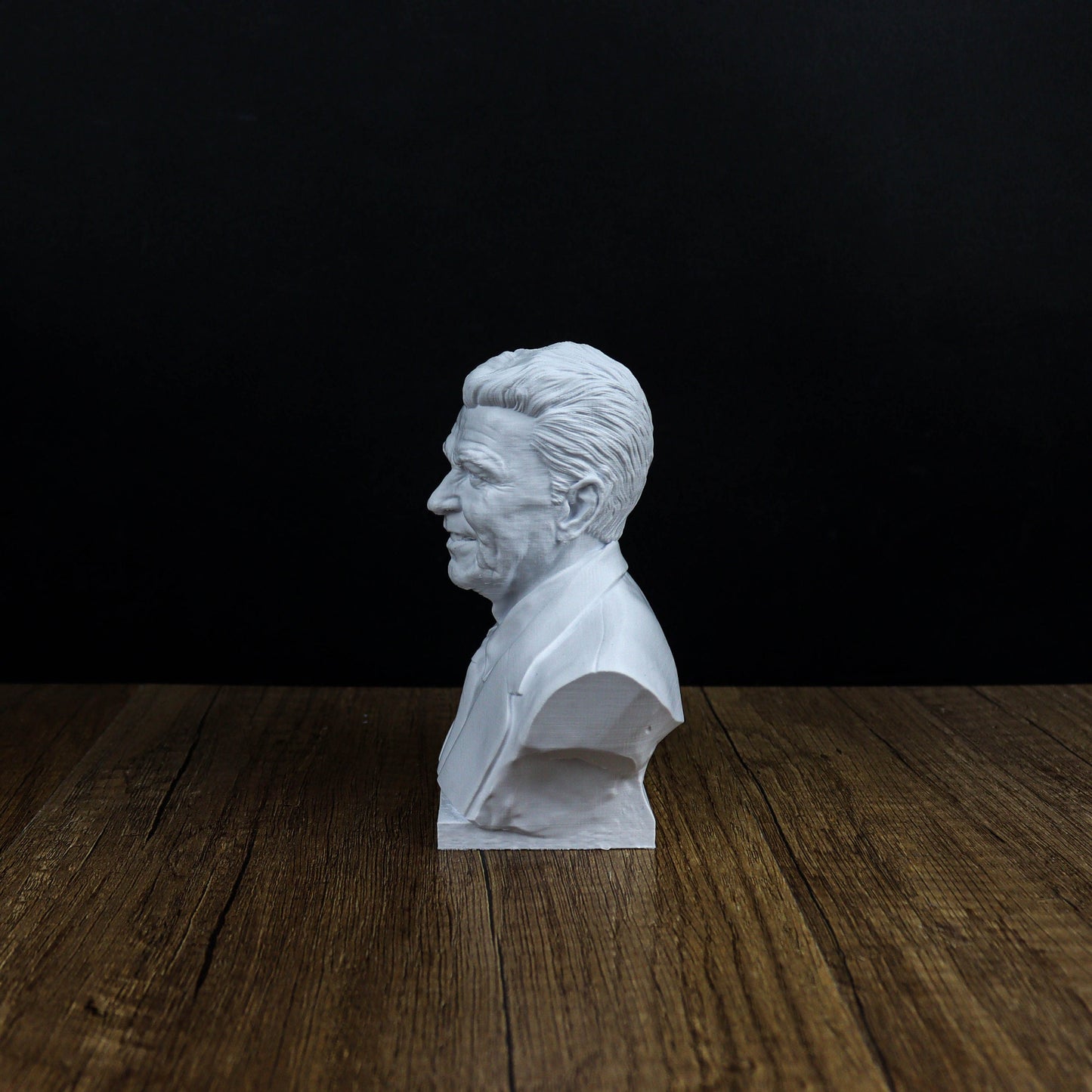 Ronald Raegan Bust, 40th President of the United States Sculpture, Presidential Home Decor