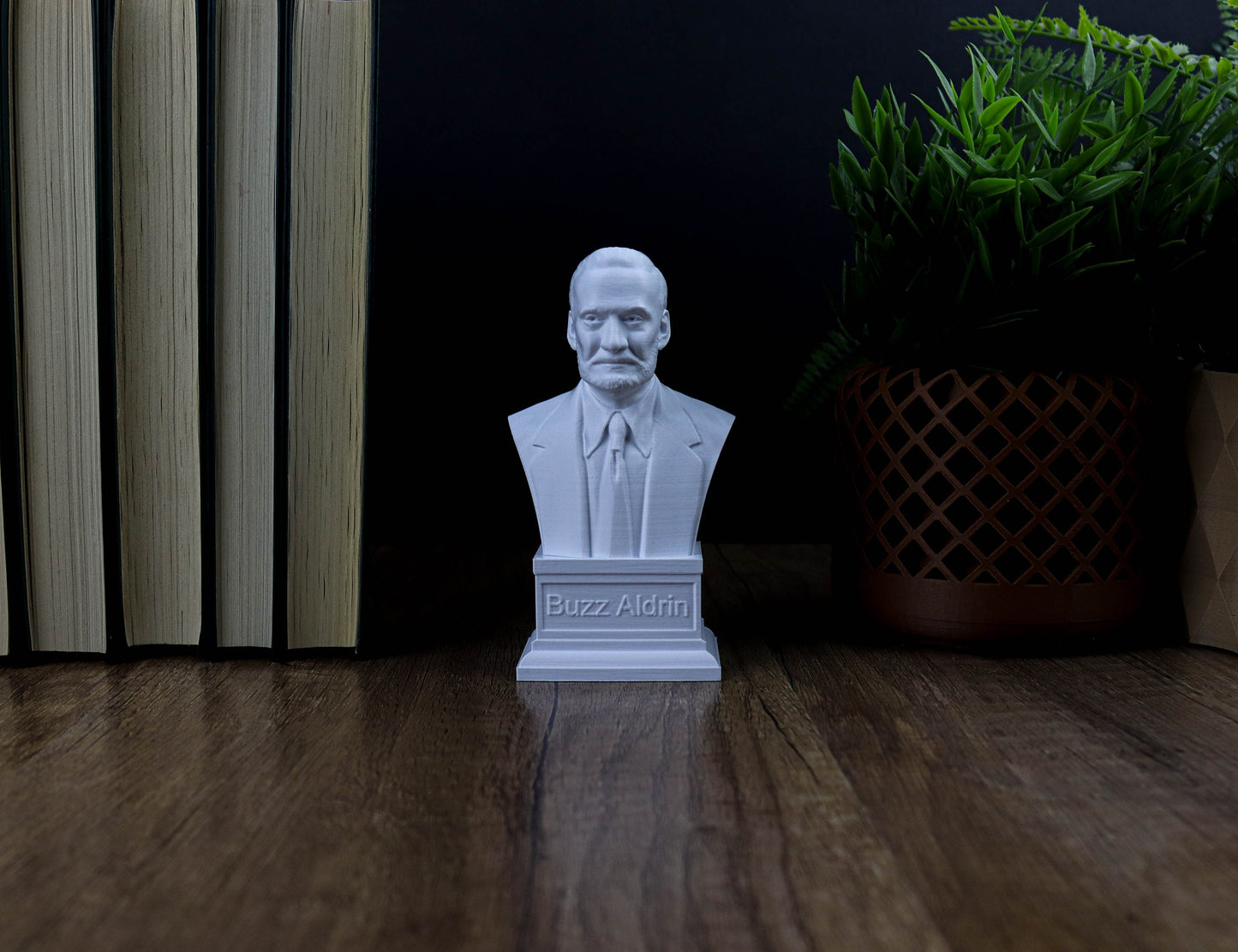 Buzz Aldrin Sculpture Bust, Apollo 11 Astronaut Decor