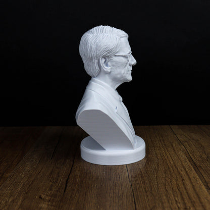Peter Lynch Bust, Iconic Investor Home & Office Decor, Gift for Stock Market Investors