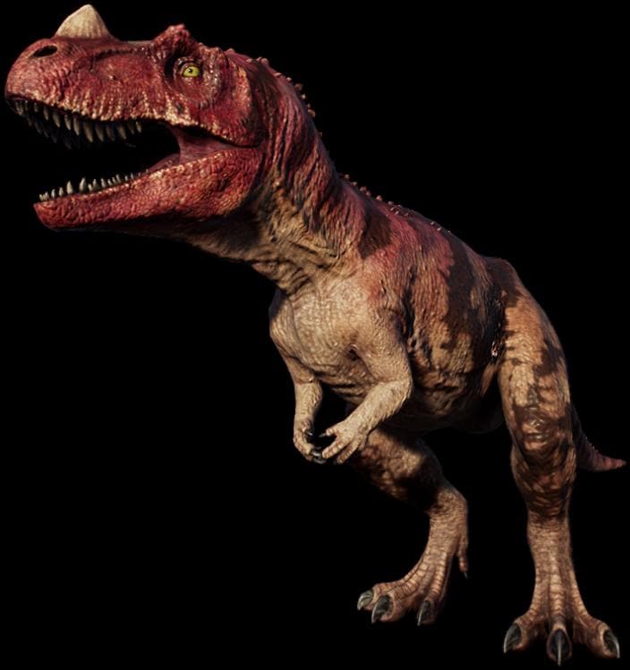 Aged Ceratosaurus Skull Replica: Prehistoric Dinosaur Fossil Model