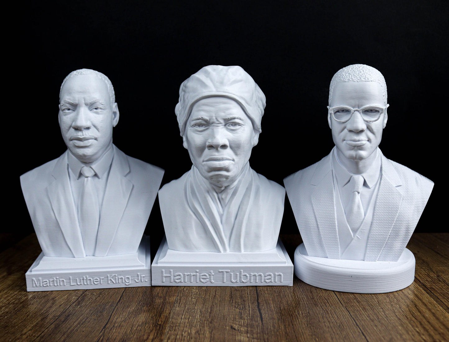 Civil Rights Leaders Bust Value Pack: Martin Luther King Jr ,Malcolm X , Harriet Tubman & More