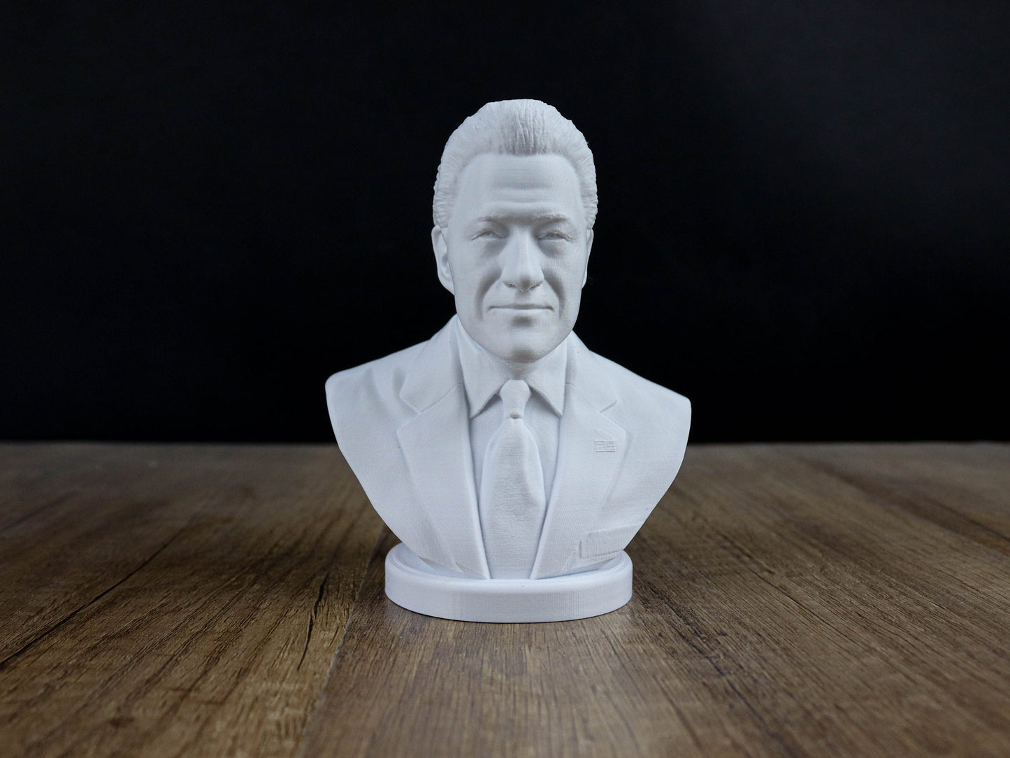Bill Clinton Bust, 42nd president of the United States 3d Sculpture