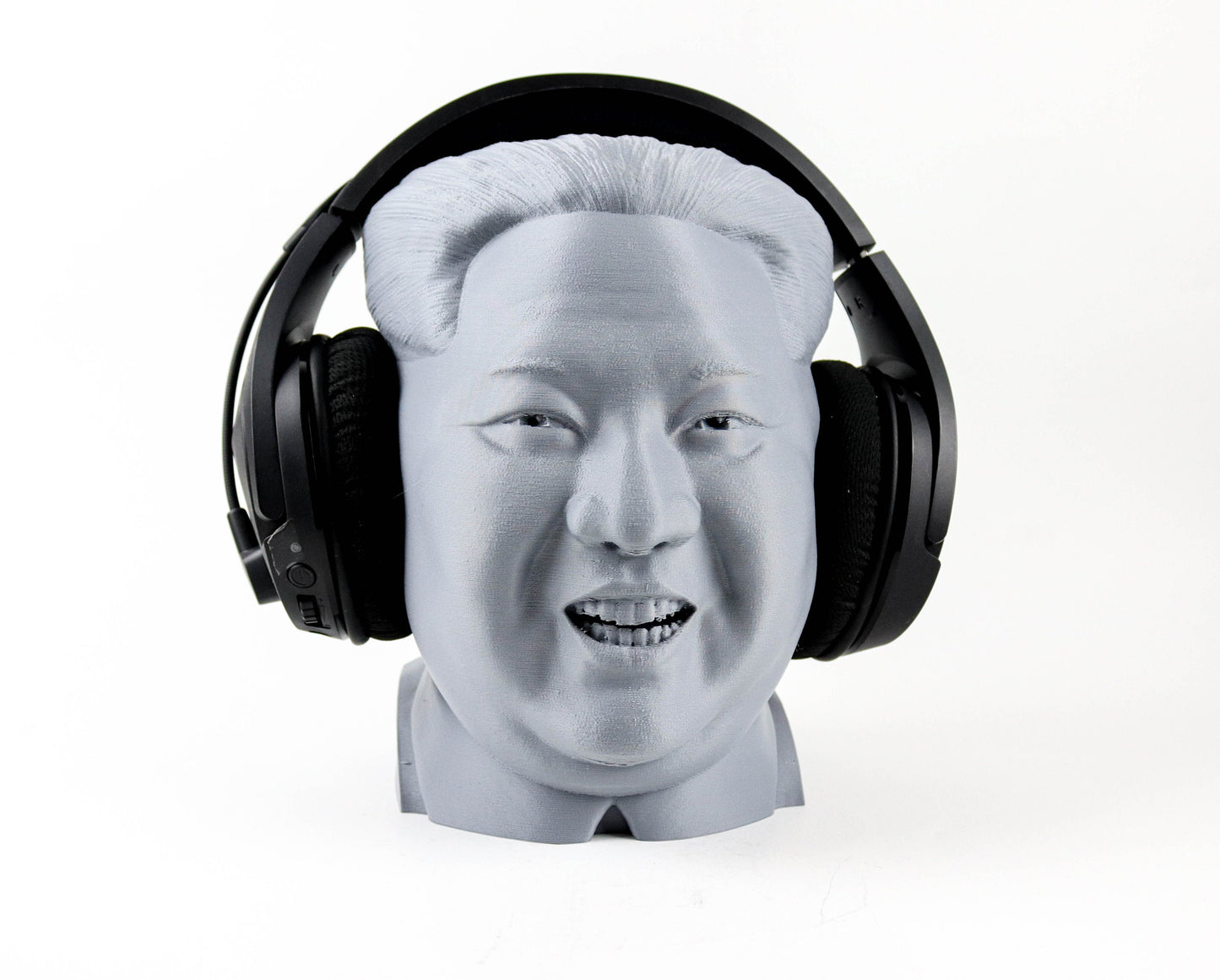 Kim Jong-un Headphone Holder, Desktop Decor Headphone 3d Bust Gift
