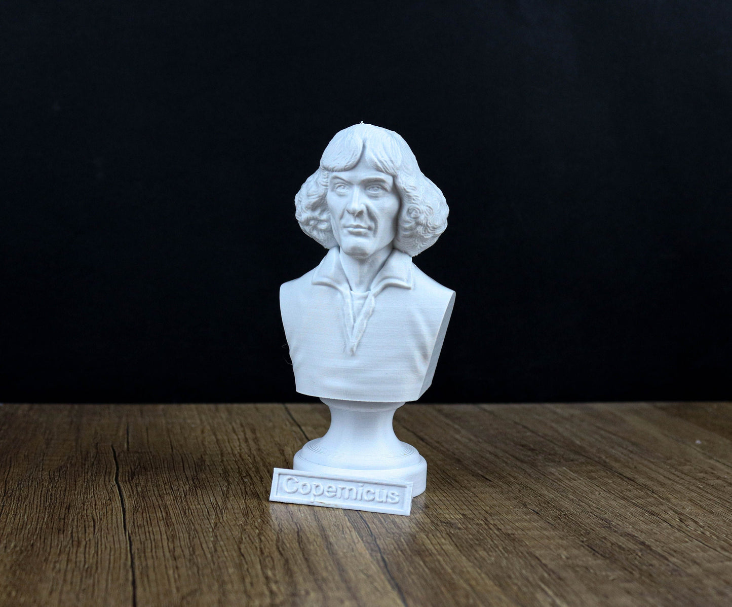 Nicolaus Copernicus Bust, Renaissance Polymath Statue, Sculpture Decoration ,Astronomy lover gift, Home Decor