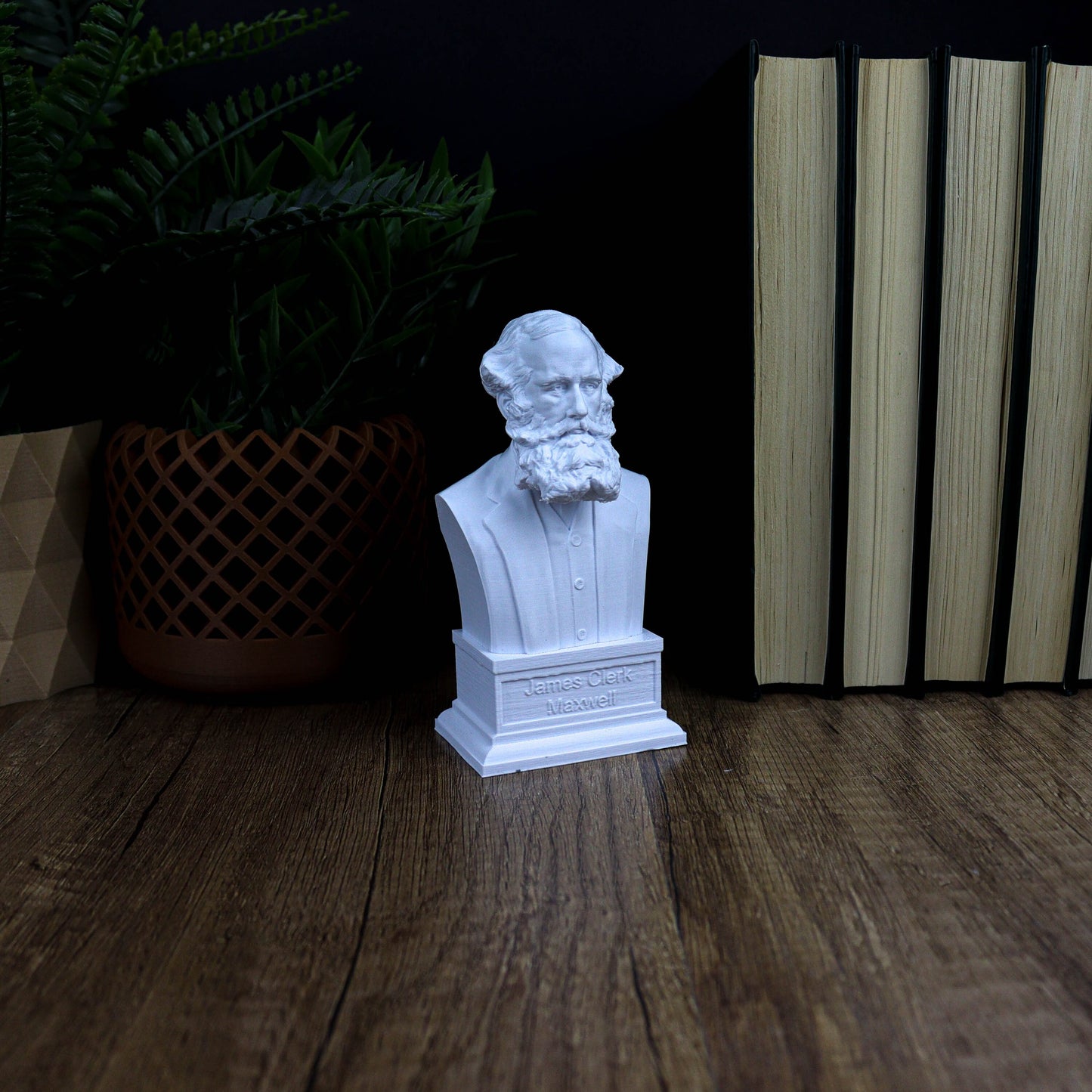 James Clerk Maxwell Bust, Physics Home Decor Gift Idea