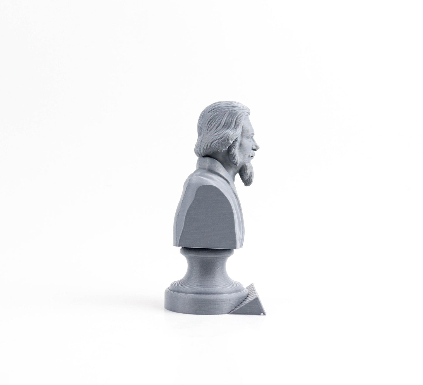 Alan Watts Bust, English Writer Statue, Sculpture Decoration
