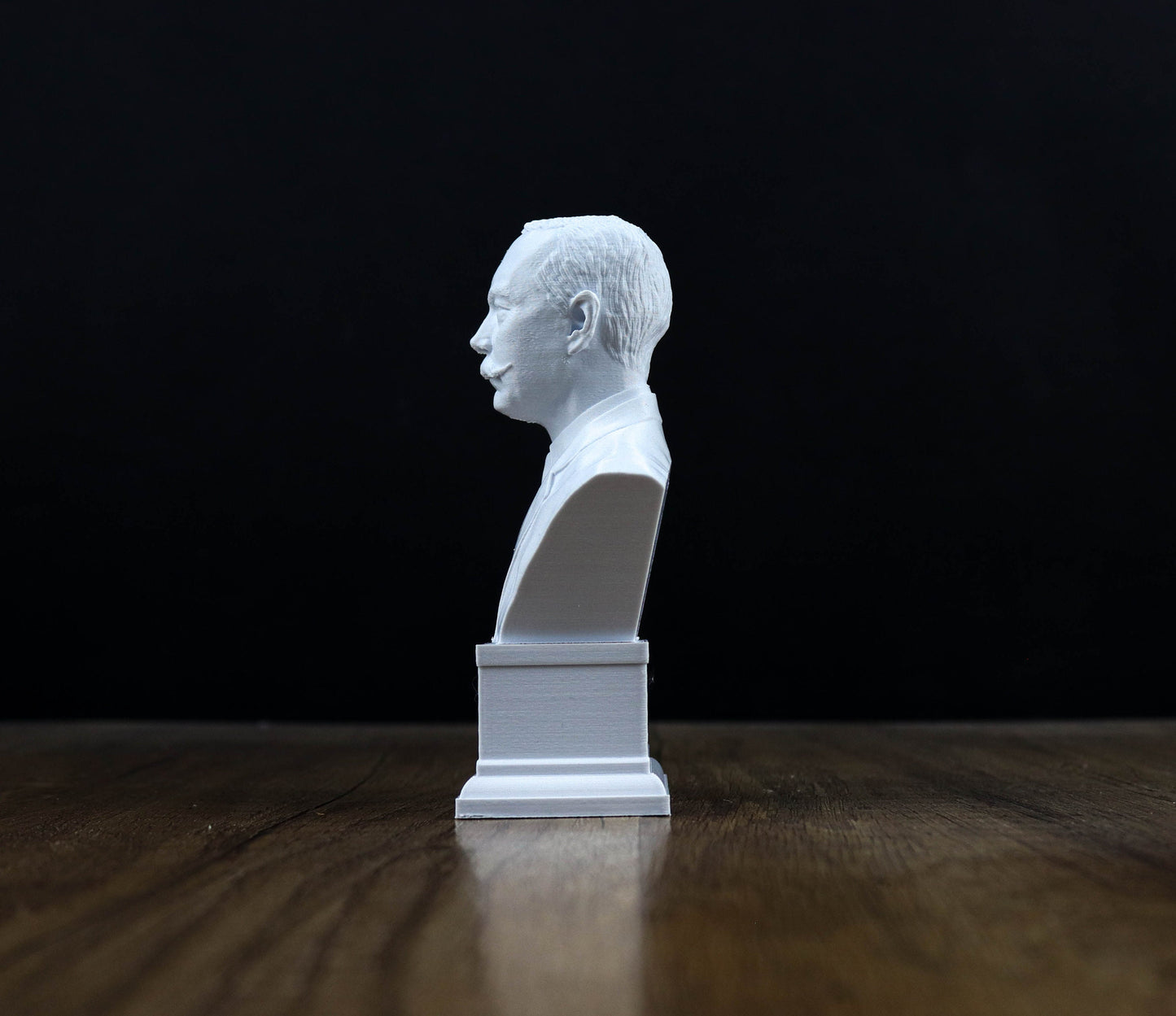 Arthur Conan Doyle bust, British Writer and Physician Statue, Gift for Book Lover