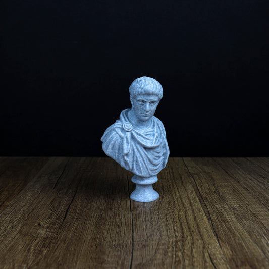 Constantine the Great 3D Printed Bust, Iconic Roman Emperor Sculpture