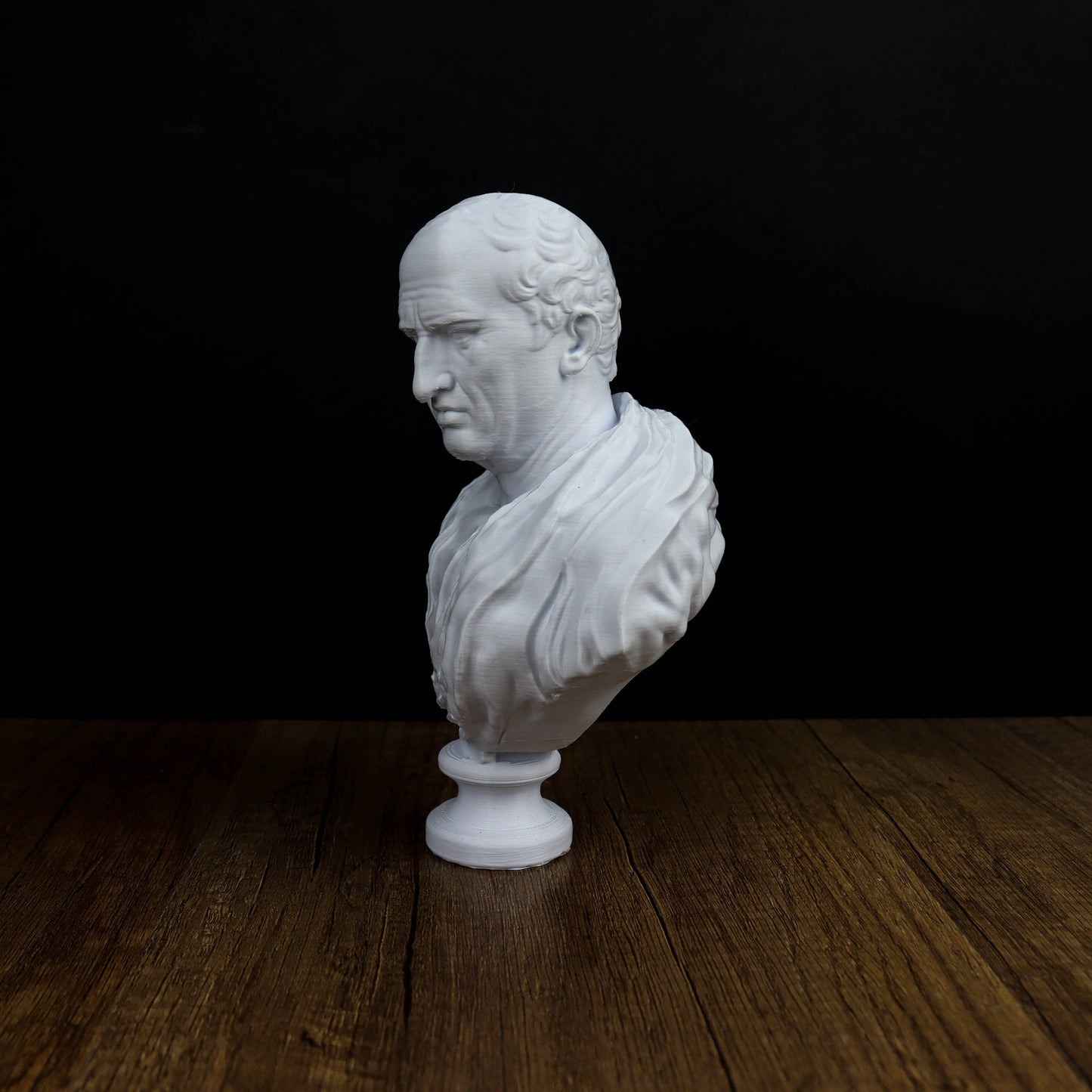 Cicero Bust, Ancient Roman Philosopher Sculpture, Roman History Decor