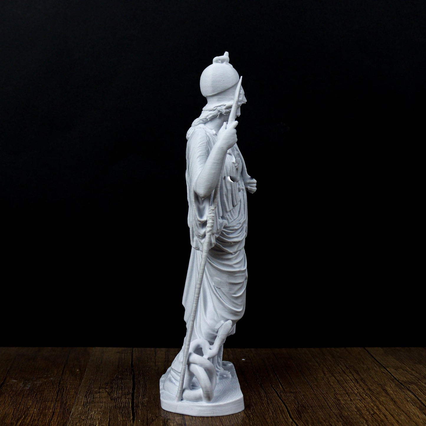 Athena Giustiniani statue, Greek goddess sculpture, classical decor