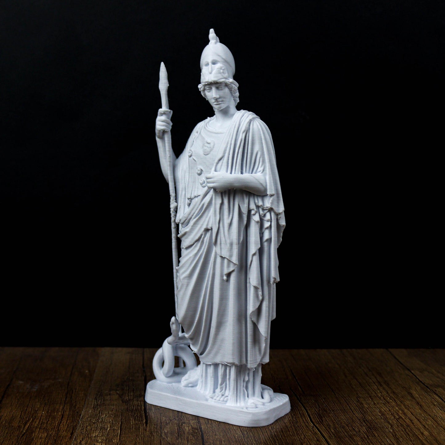 Athena Giustiniani statue, Greek goddess sculpture, classical decor