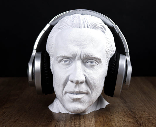 Nicholas Cage Headphone Holder, Headset Stand, Bust, Sculpture, Decoration