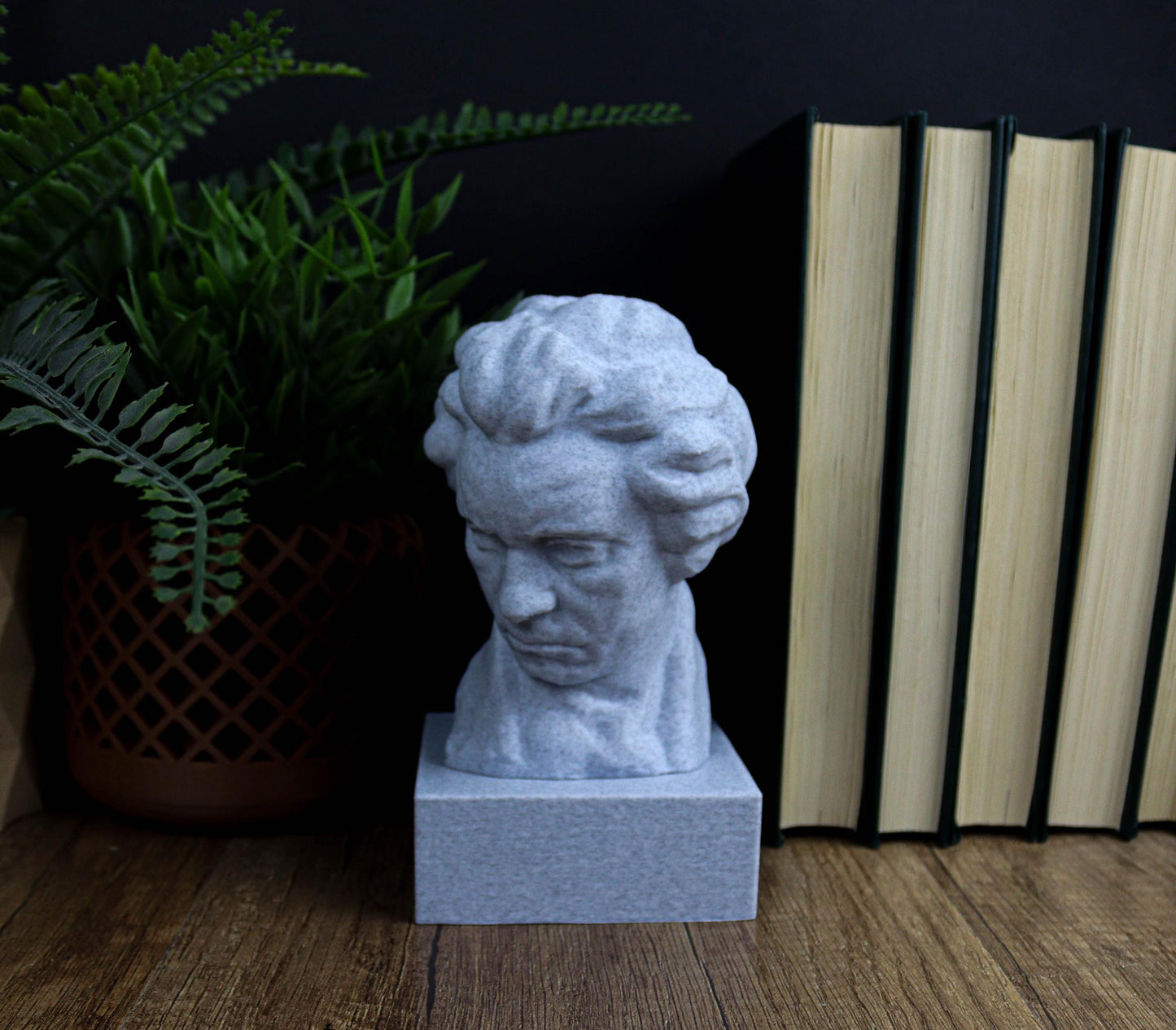 Ludwig van Beethoven Bust Statue