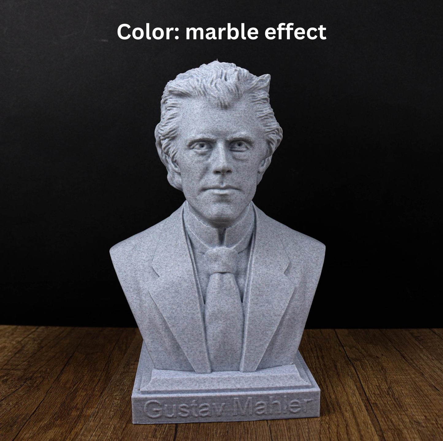 Gustav Mahler Bust, Classical Composer Sculpture, Gift for Music Lovers