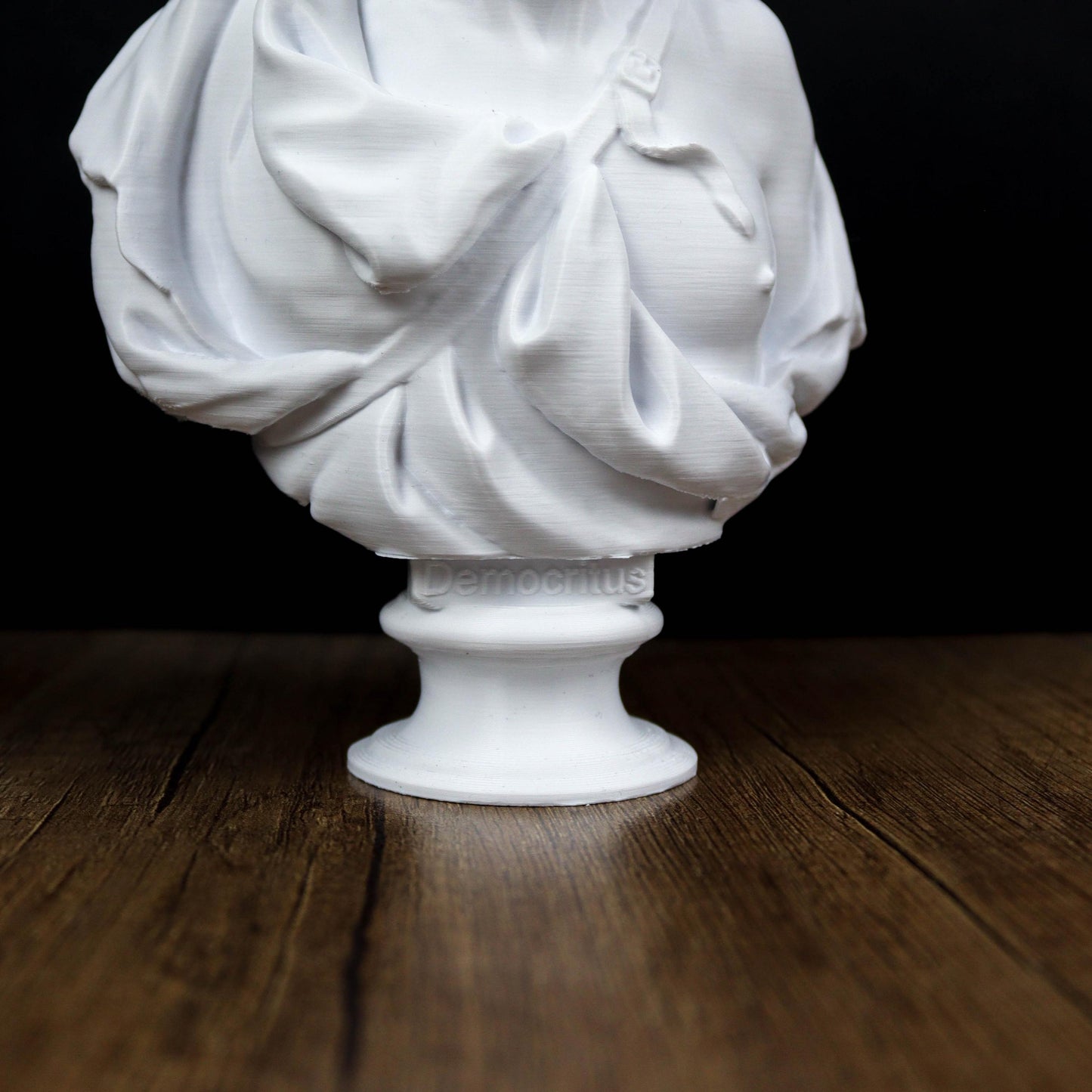 Democritus Bust, Greek philosopher statue, Cassical Decor