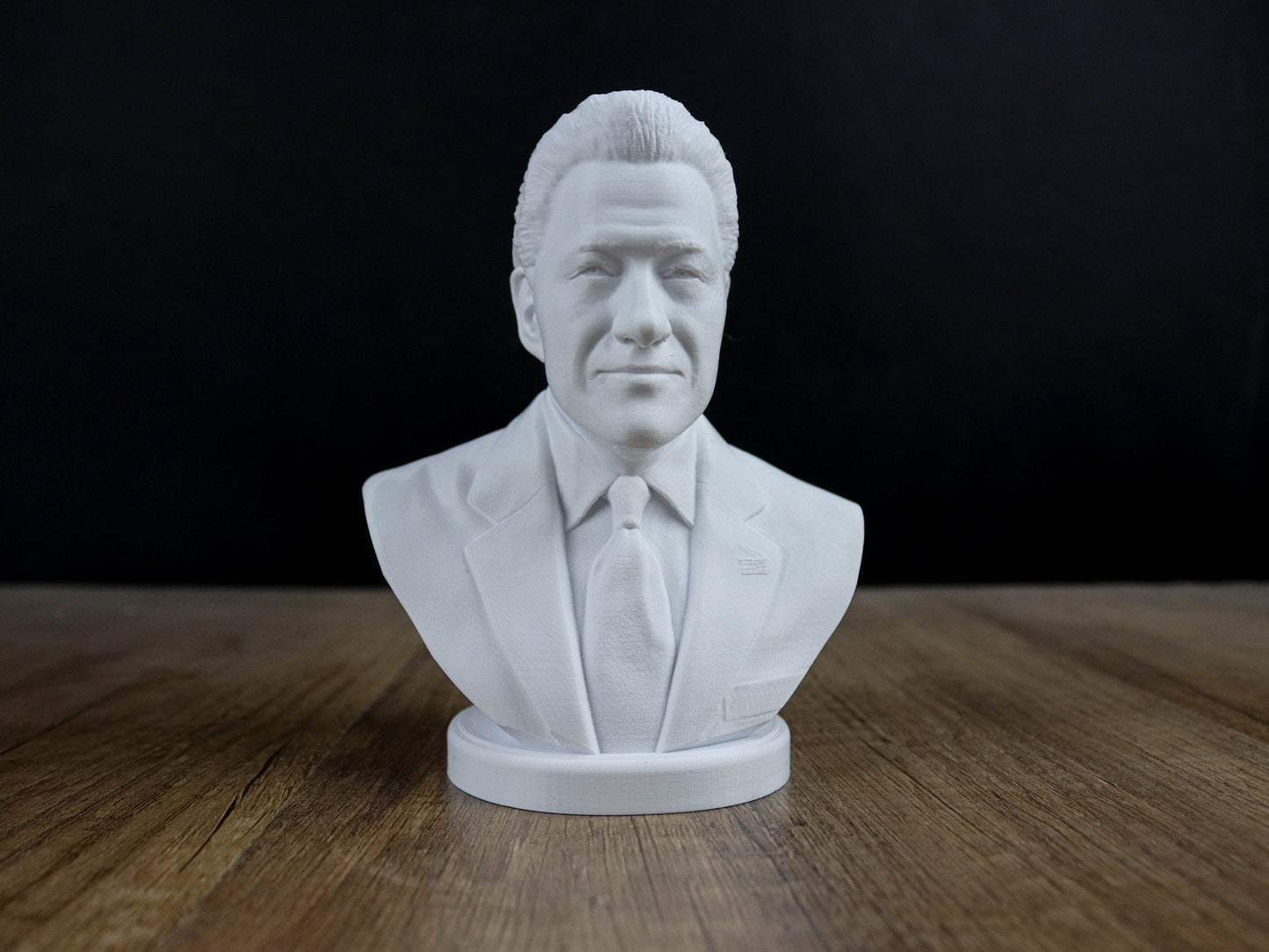 Bill Clinton Bust, 42nd president of the United States 3d Sculpture