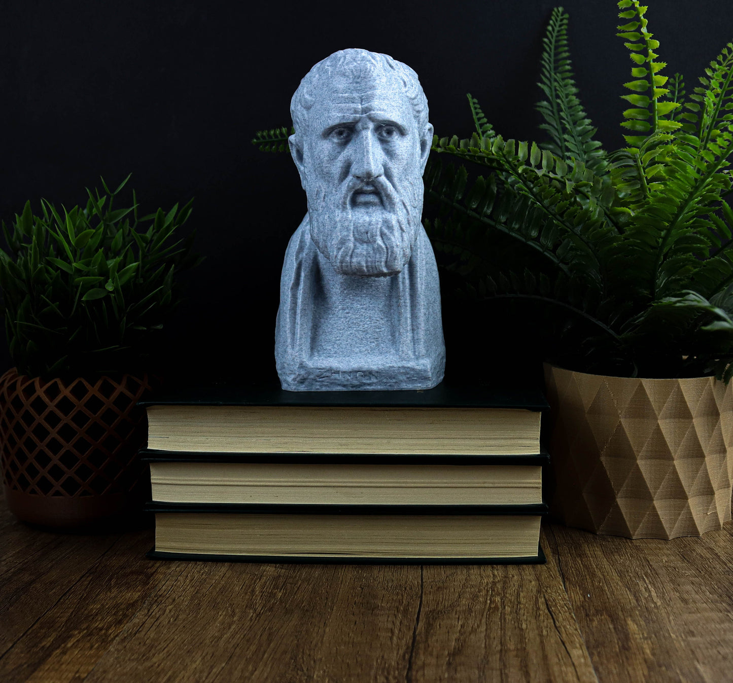 Zeno of Citium Statue, Greek Mythology Inspired Sculpture