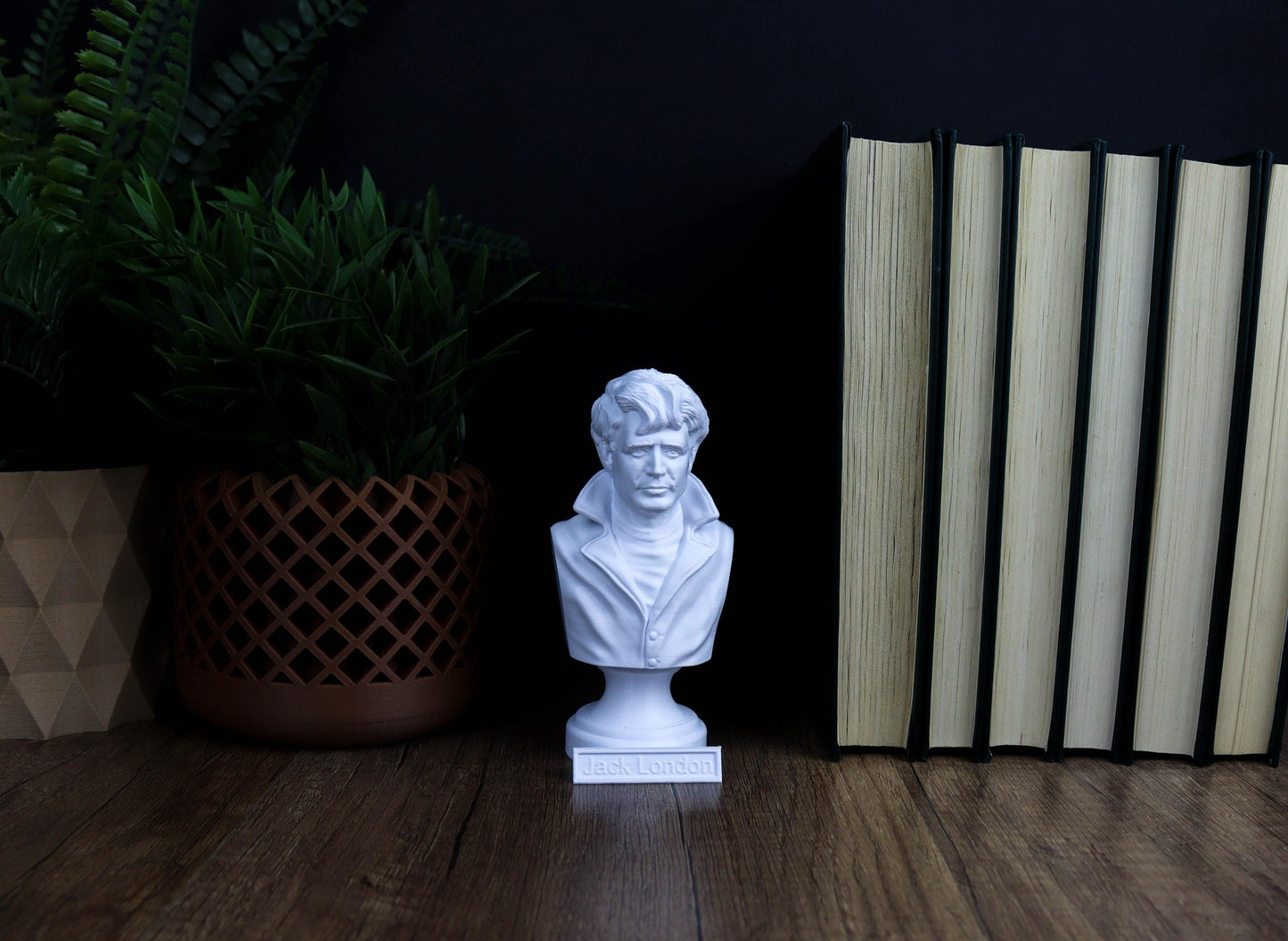 Jack London Bust, Classic Literature Home & Office Decor