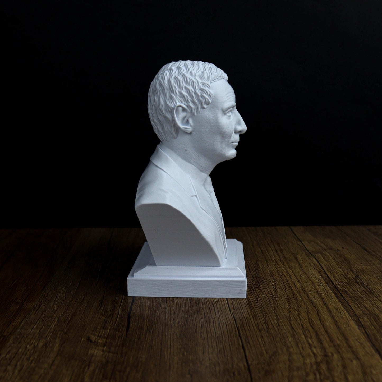 J. Robert Oppenheimer Bust, Iconic Scientist Home Decor