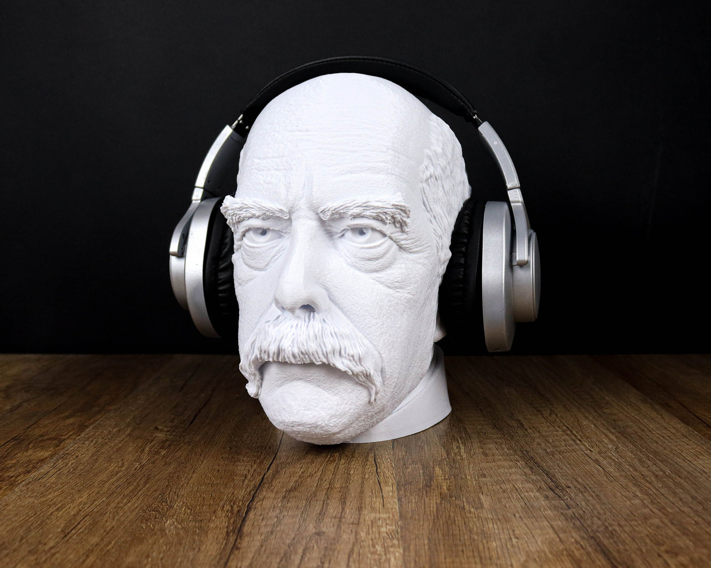 Otto von Bismarck Head Bust, Chancellor of the German Empire 3d Bust Sculpture Active