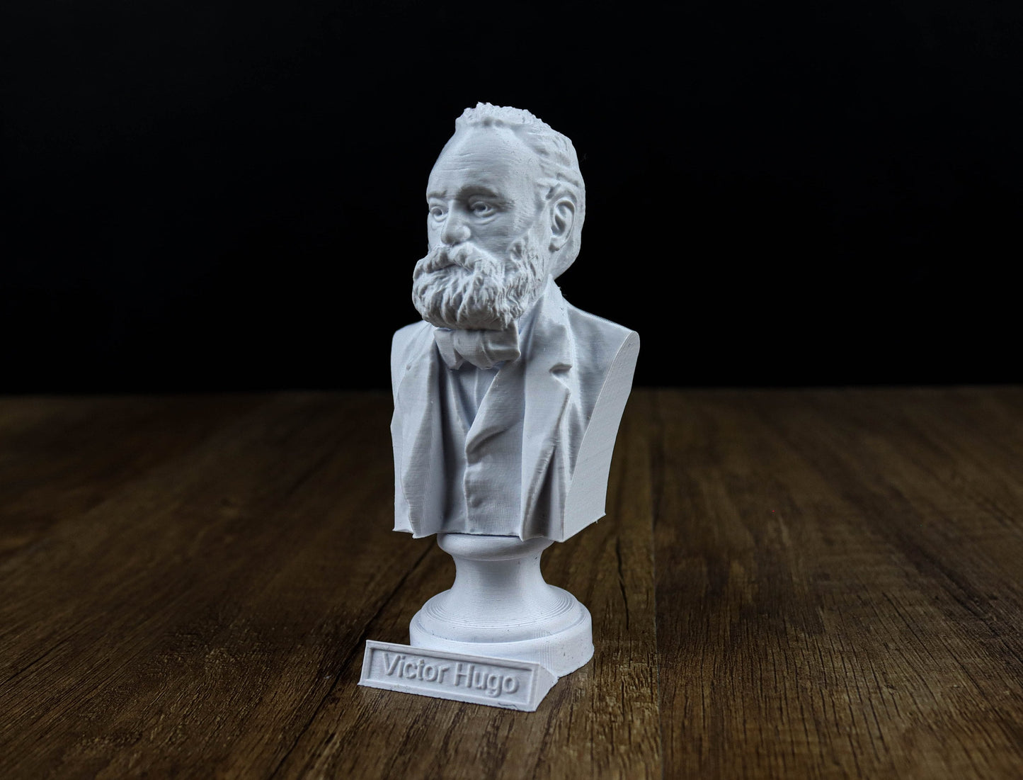 Victor Hugo Bust, French Romantic Writer and Politician Statue, Sculpture Decoration