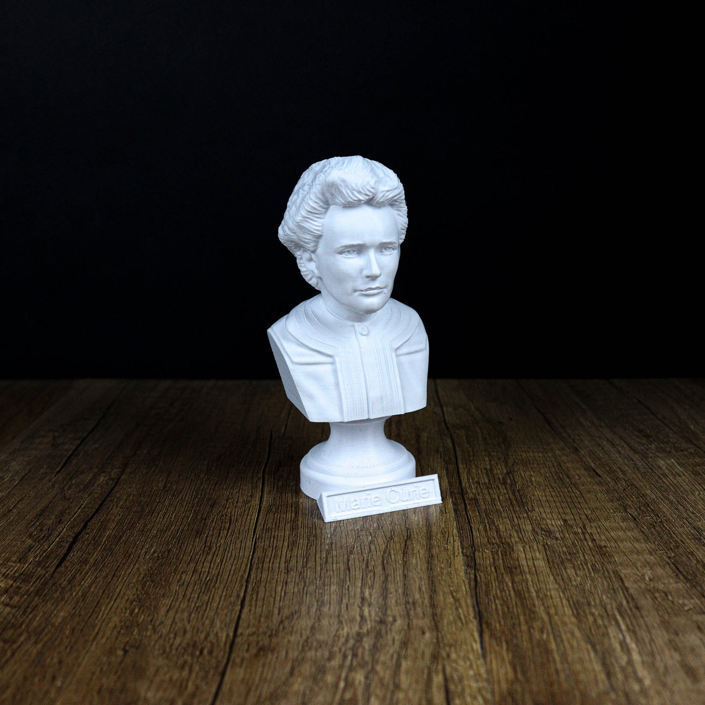 Marie Curie Bust, Physicist and Chemist Pioneer, Sculpture Decor