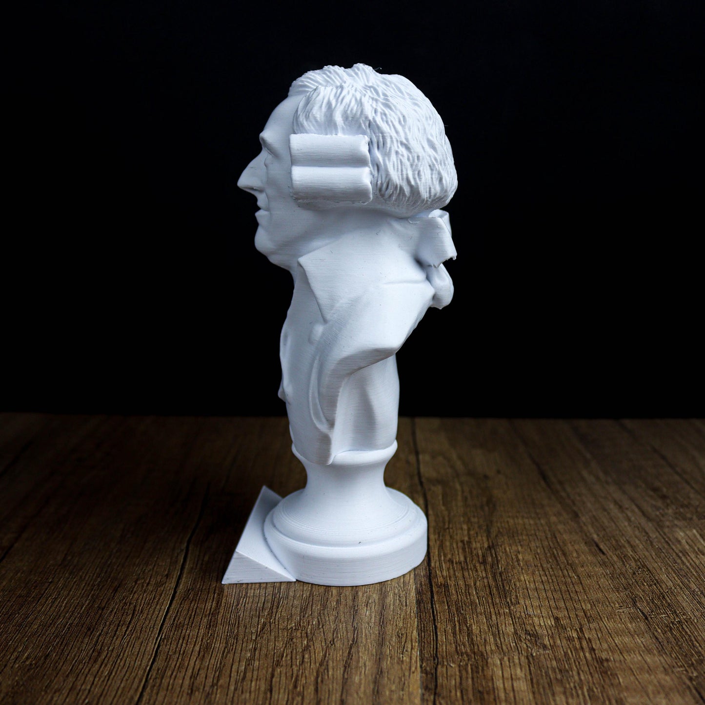 Adam Smith Bust, Wealth of Nations Inspired Decor Sculpture
