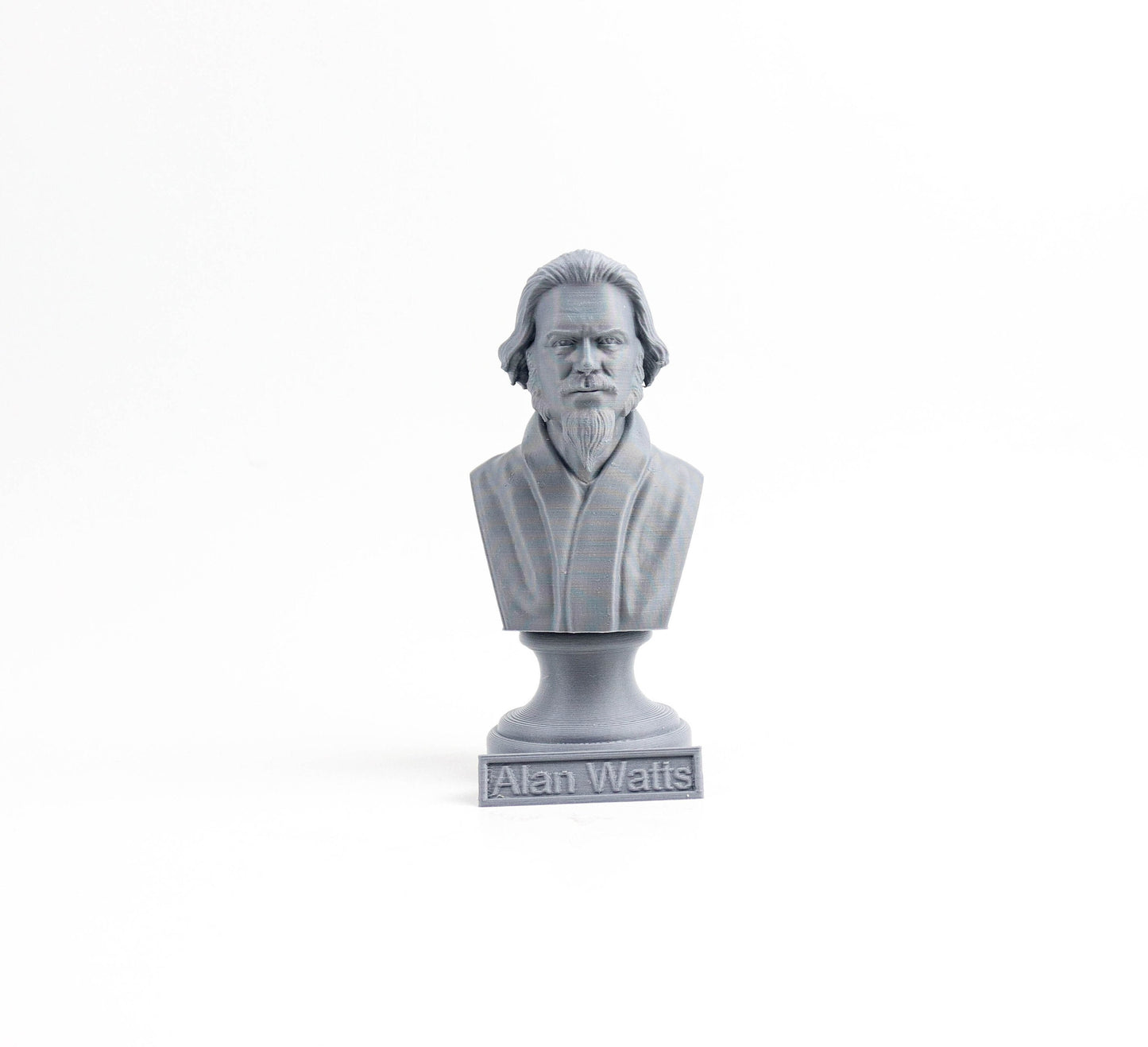 Alan Watts Bust, English Writer Statue, Sculpture Decoration