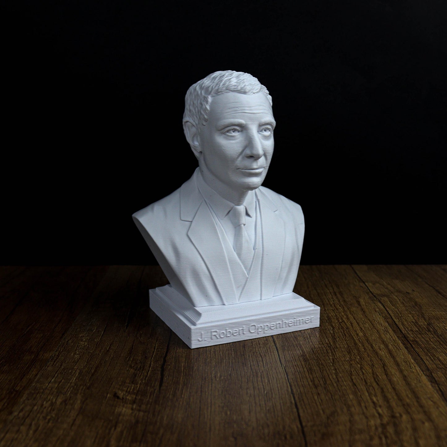 J. Robert Oppenheimer Bust, Iconic Scientist Home Decor