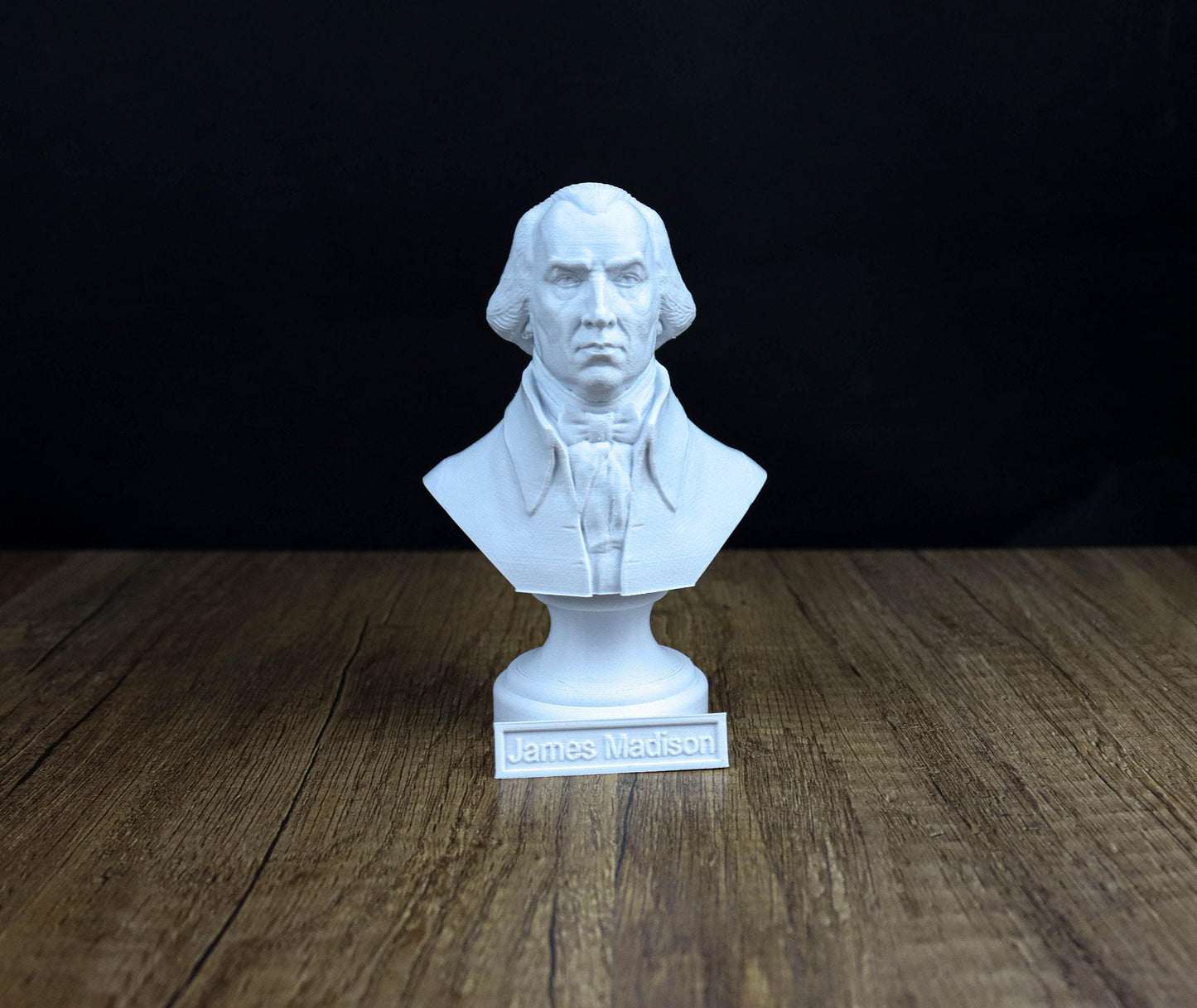 James Madison Bust, Founding Father sculpture, American history decor