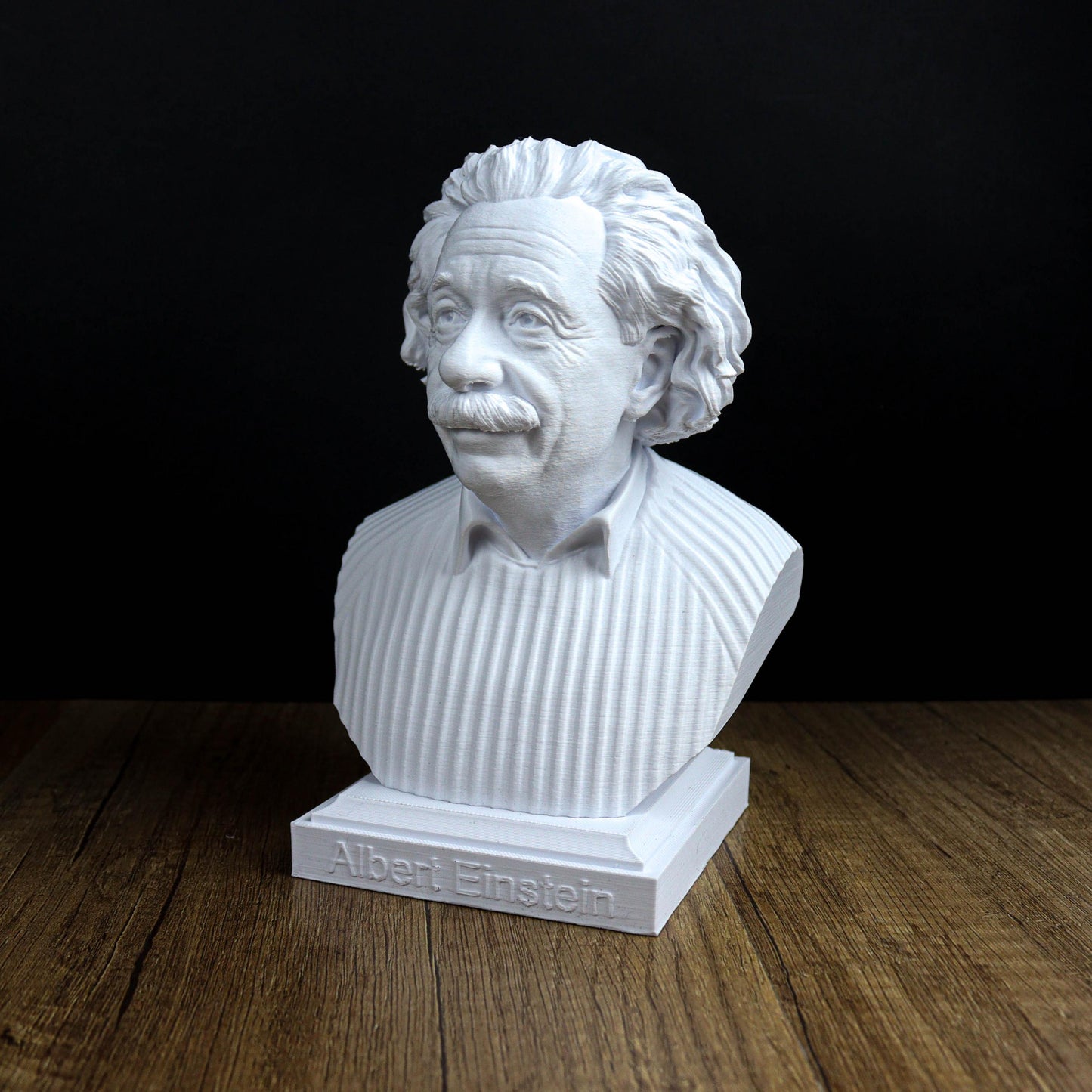 Albert Einstein Bust, German Physicist and Mathematician Desktop Statue