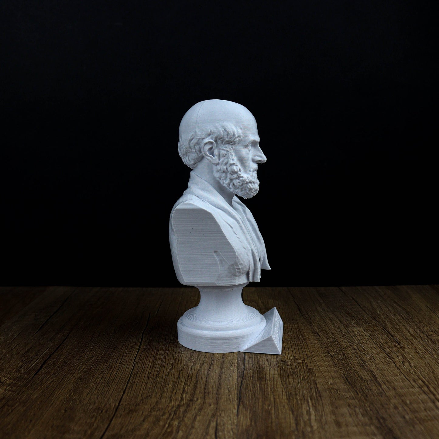 Hippocrates Bust Sculpture, Greek Physician Statue