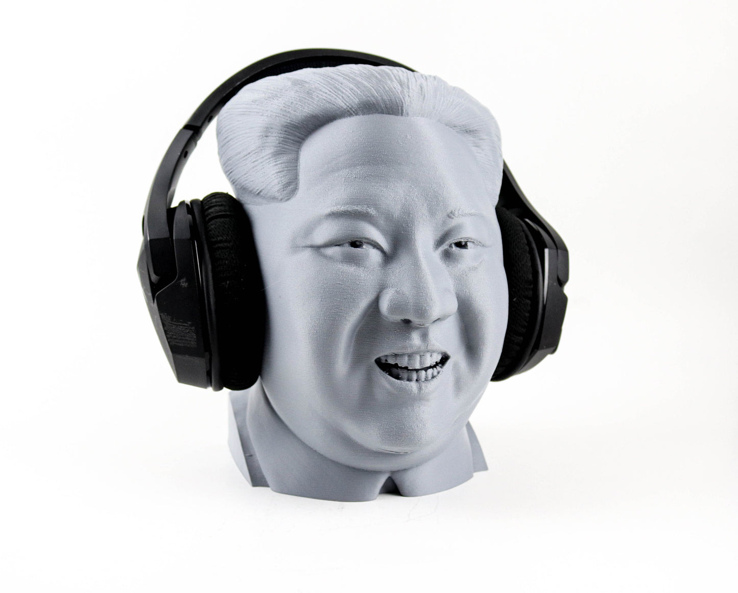 Kim Jong-un Headphone Holder, Desktop Decor Headphone 3d Bust Gift