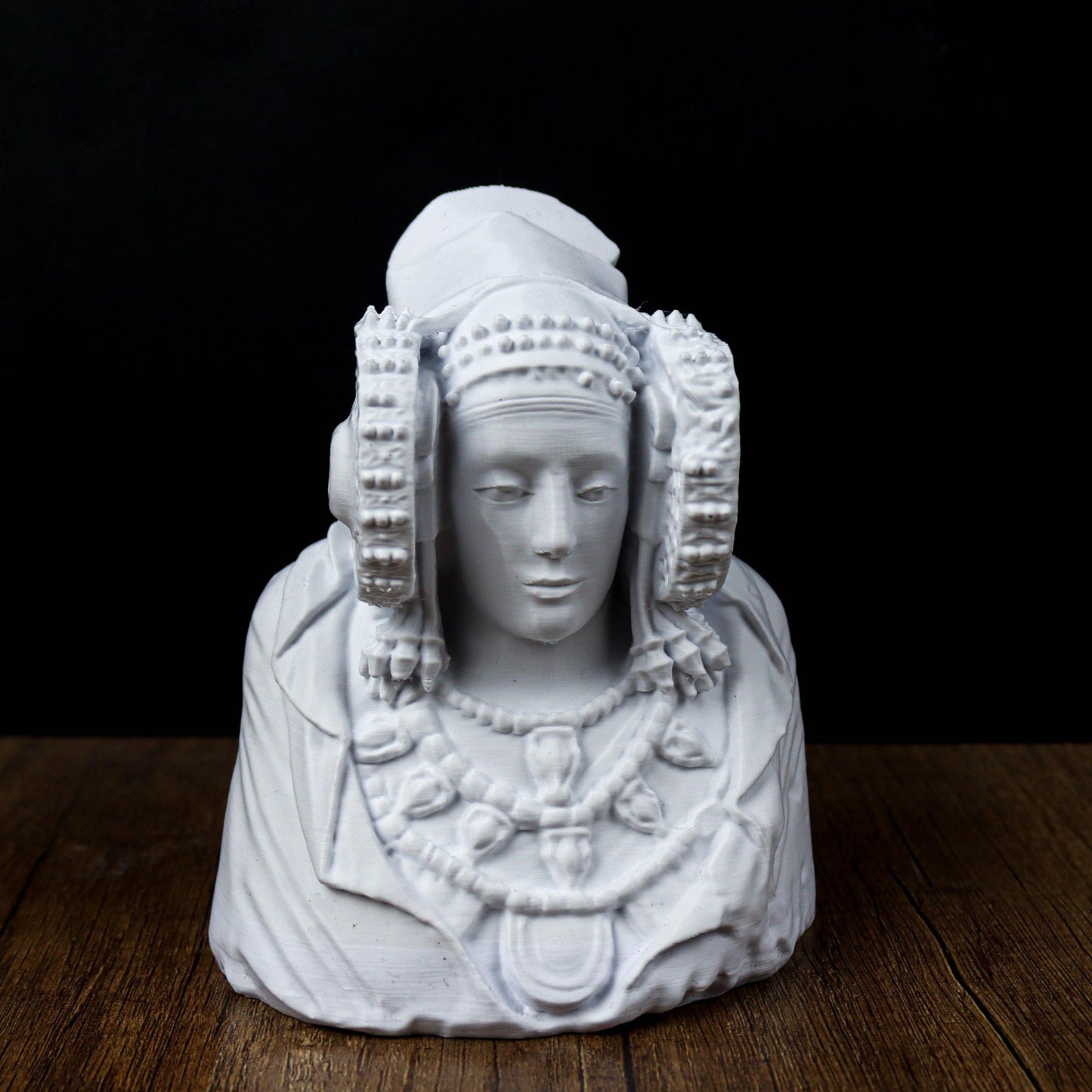 The Lady of Elche statue, La Dama de Elche statue, Iberian sculpture, classical museum decor
