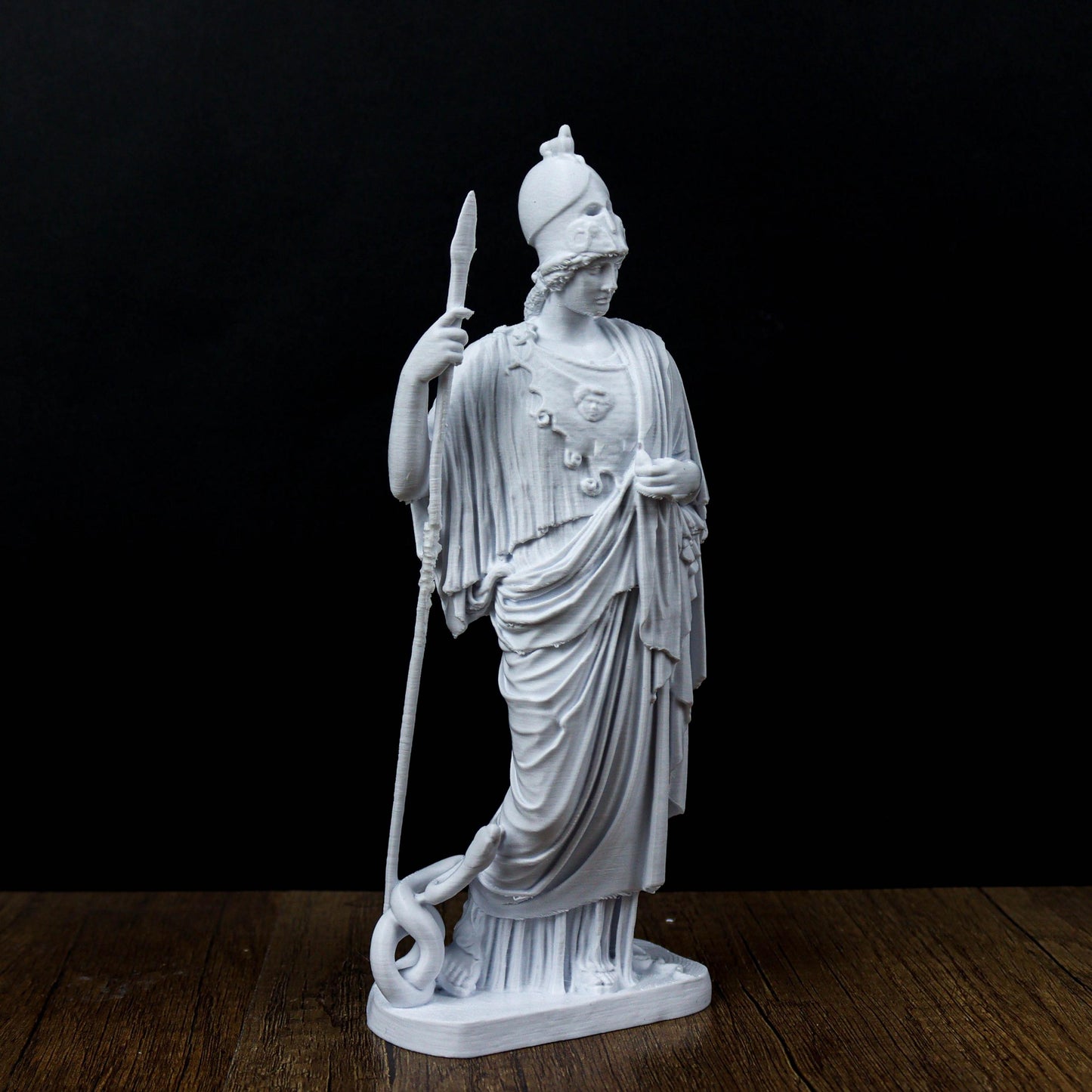 Athena Giustiniani statue, Greek goddess sculpture, classical decor