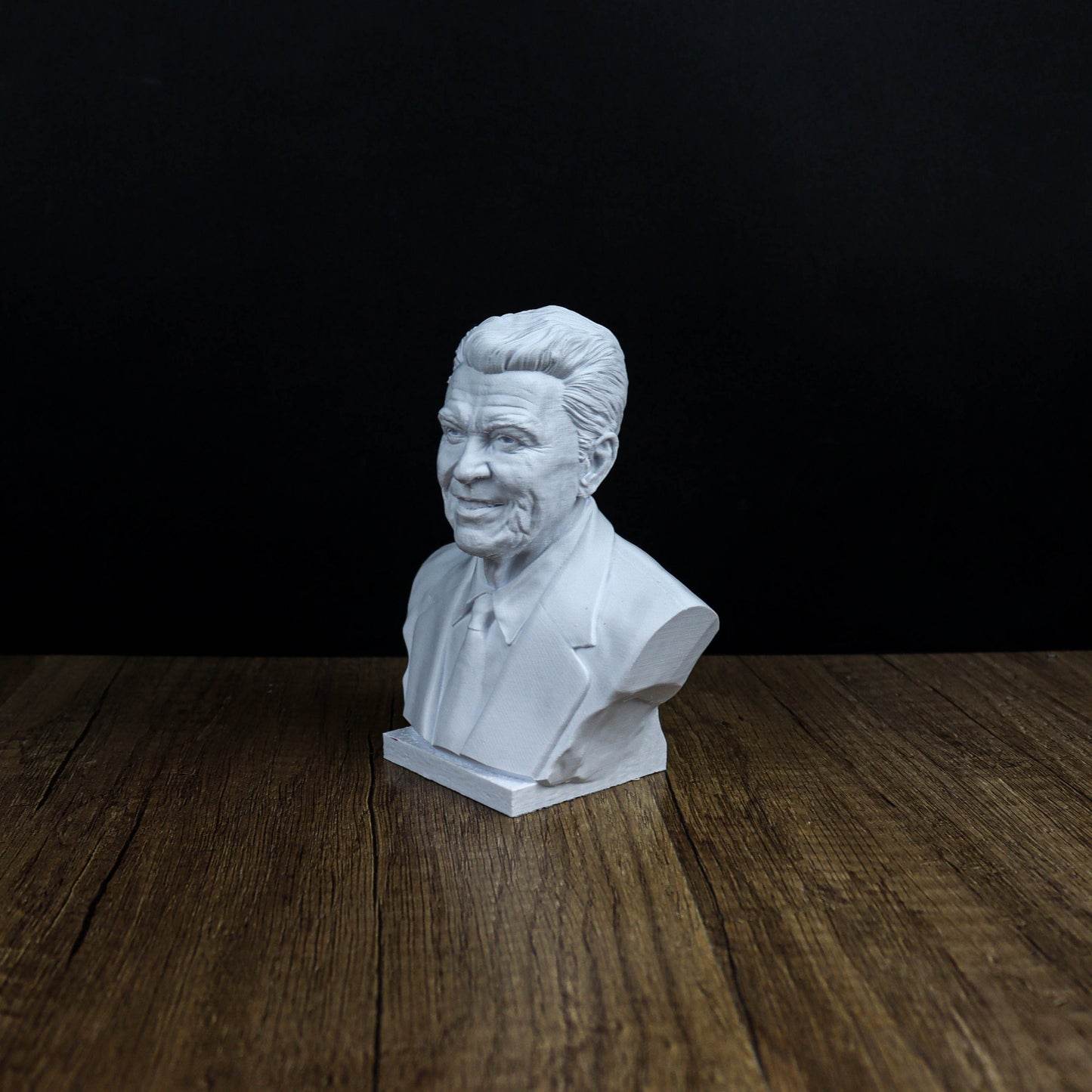 Ronald Raegan Bust, 40th President of the United States Sculpture, Presidential Home Decor
