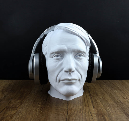 Mads Mikkelsen Headphone Holder, Desktop Decor Headphone stand, Gaming Accessories
