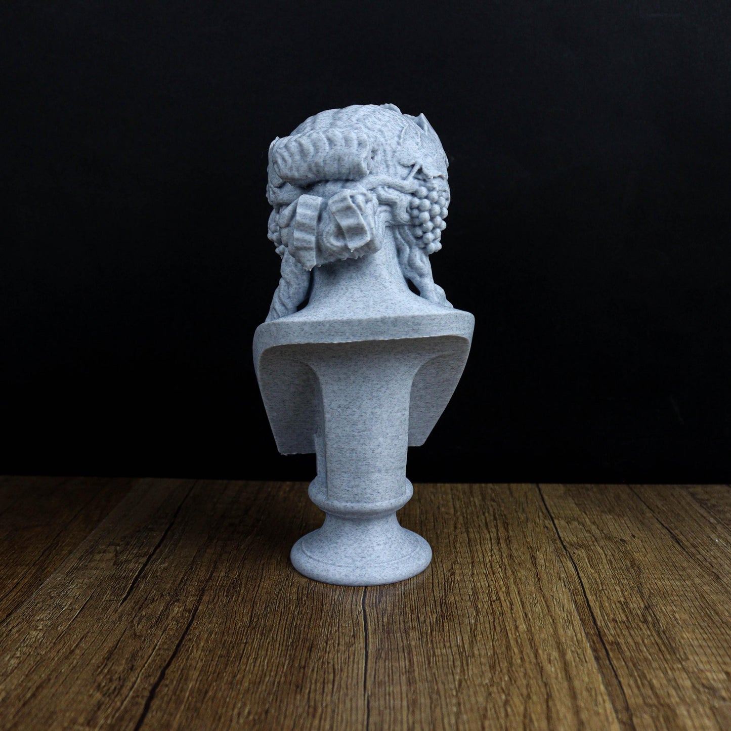 Head of Bacchus Bust, Dionysus Sculpture, Ancient Greco-Roman Statue