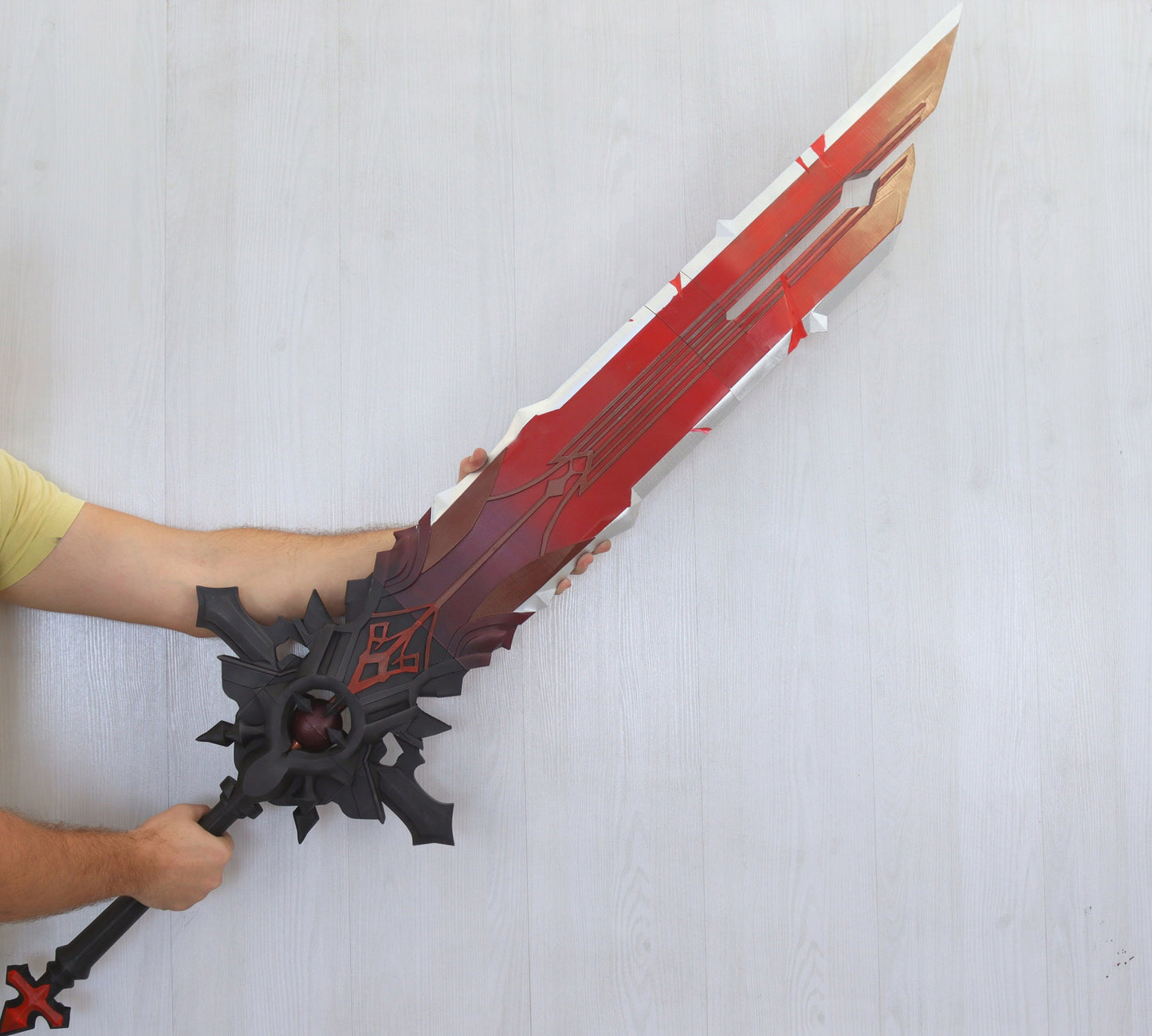 Genshin Impact Sword Diluc Wolf's Full Scale Prop for Cosplay/Display/Gift