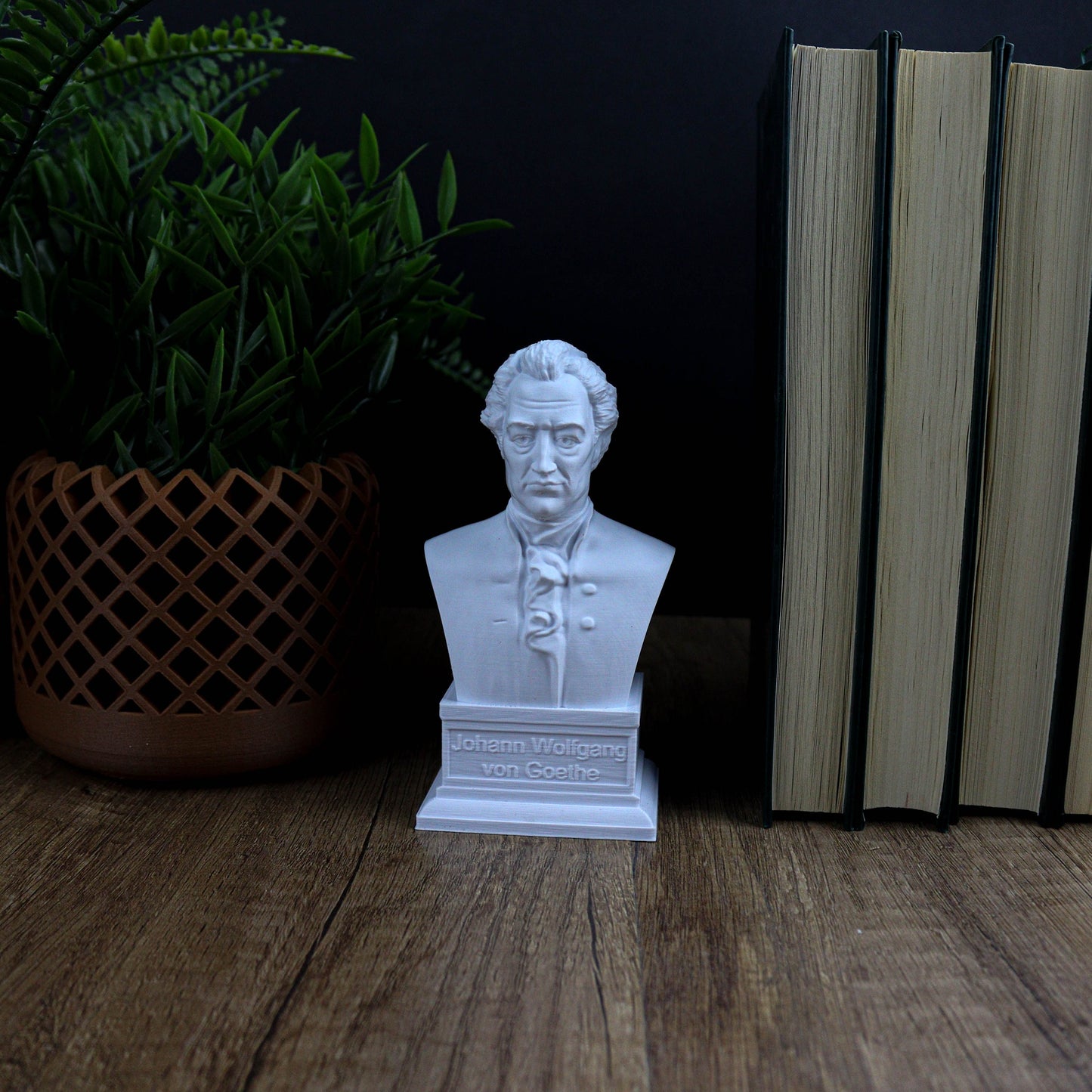 Goethe Bust, Johann Wolfgang von Goethe Statue, Romantic Era Poet Statue