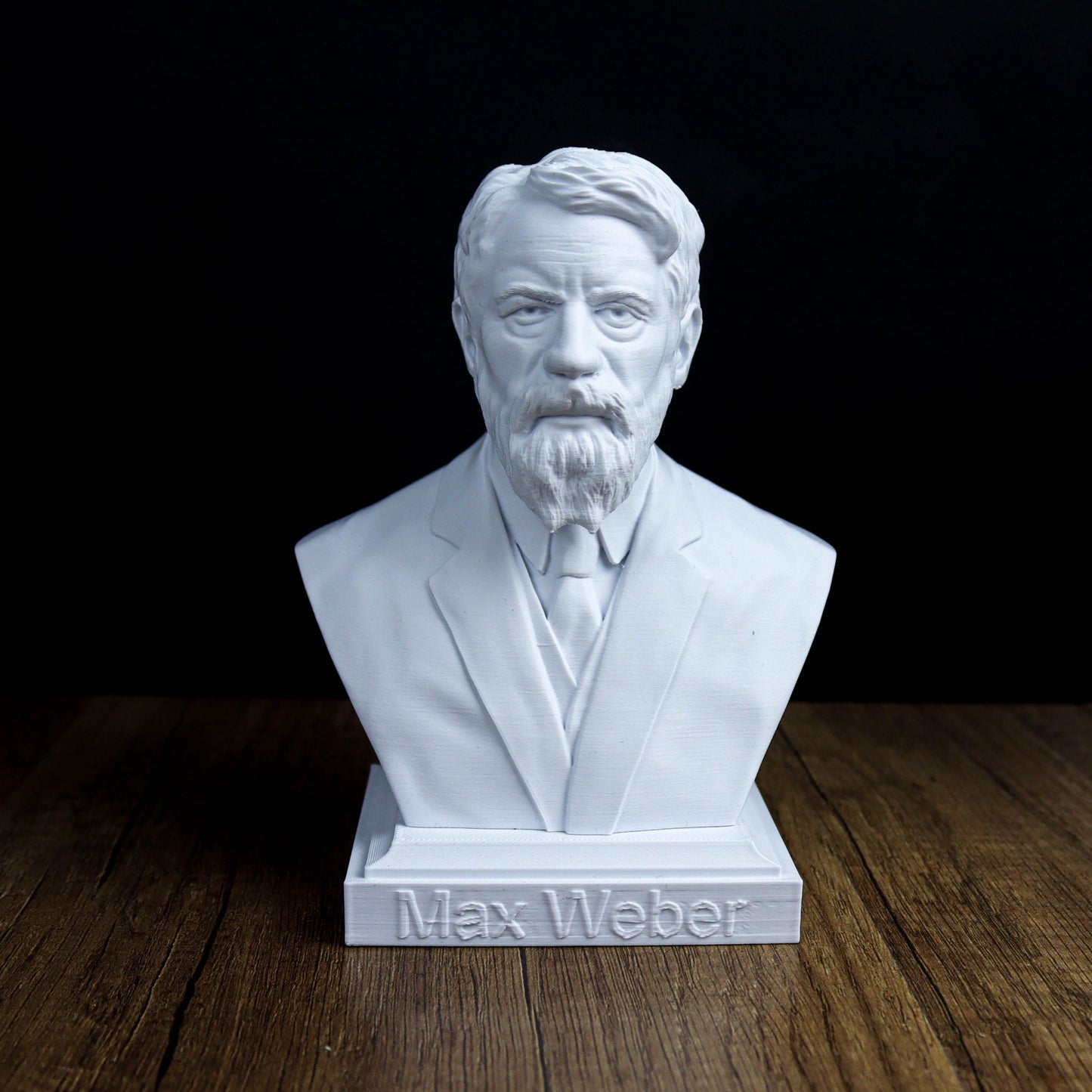 Max Weber Bust, Sociology and Philosophy Sculpture for Bookshelf and Home Decor