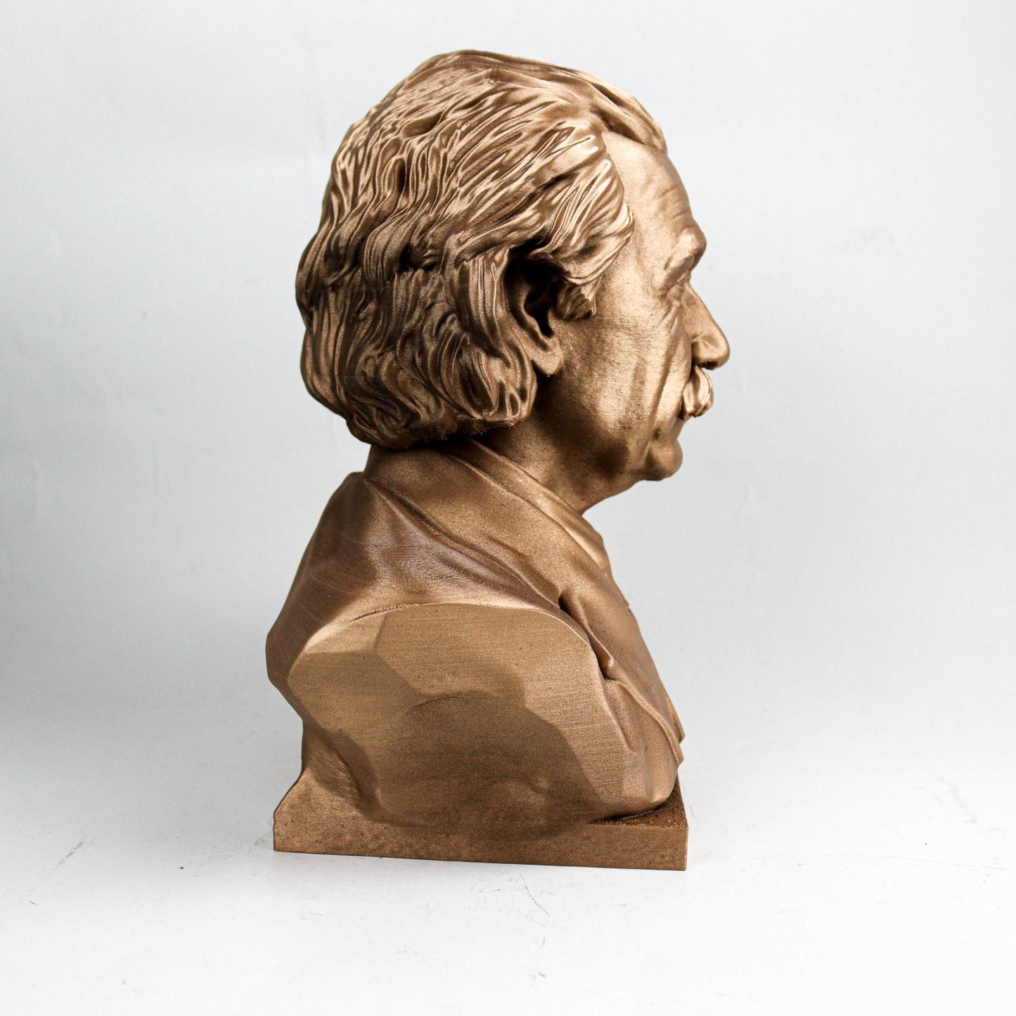 Albert Einstein 10"/25cm Bronze Painted Bust, German Physicist and Mathematician Desktop Statue