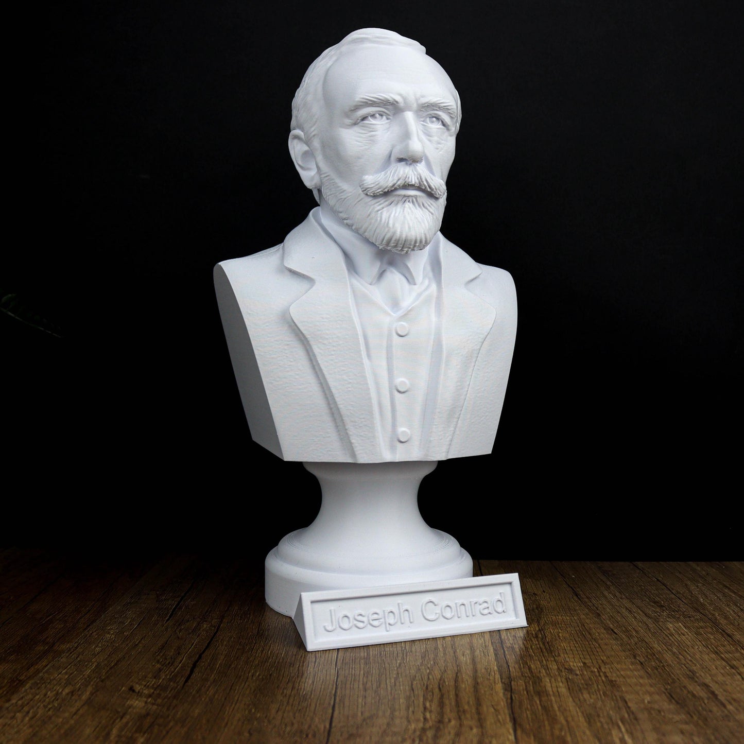 Joseph Conrad Bust, Unique Literary Home Decor