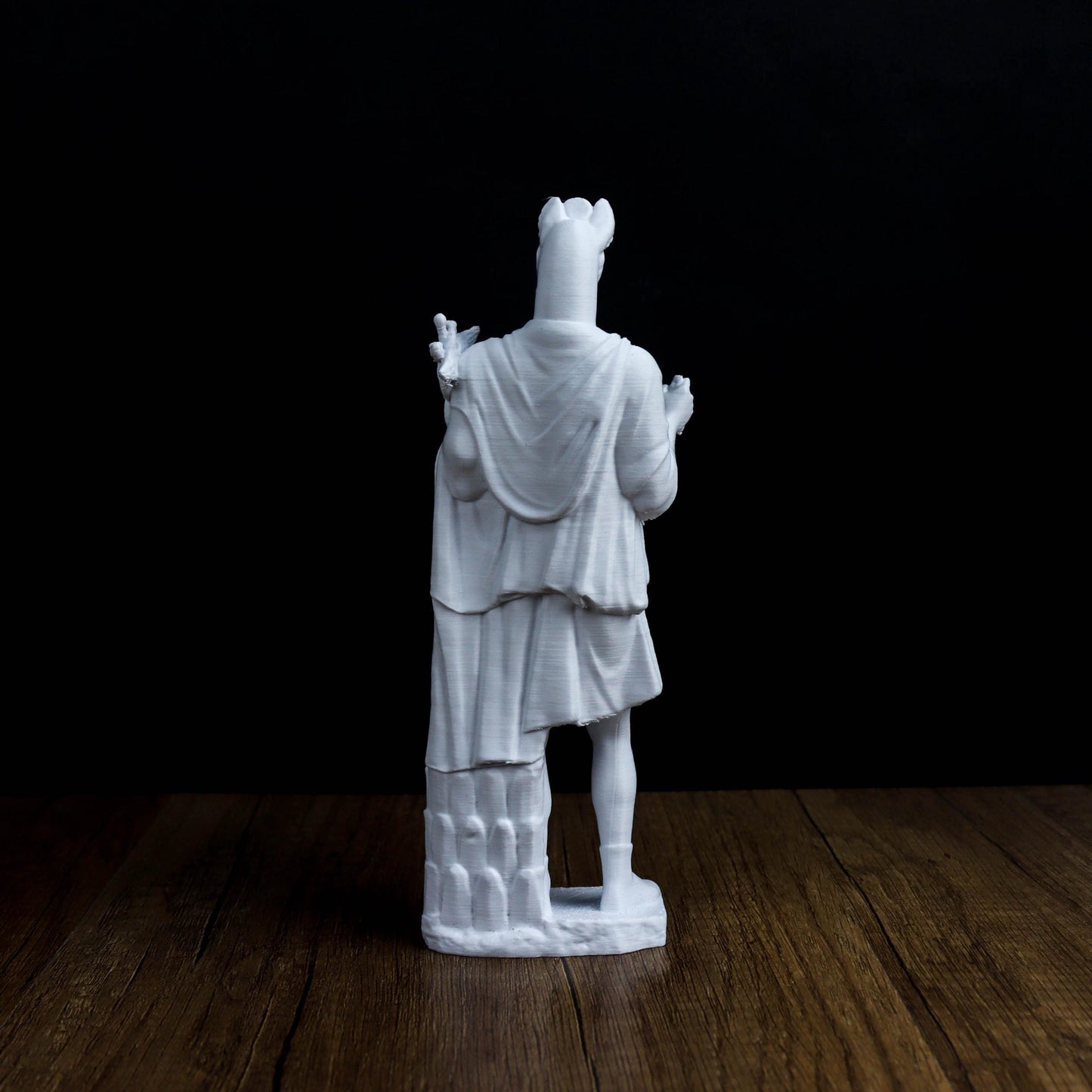 Hermanubis Bust, Ancient Egyptian God Statue for Home and Bookshelf Decor