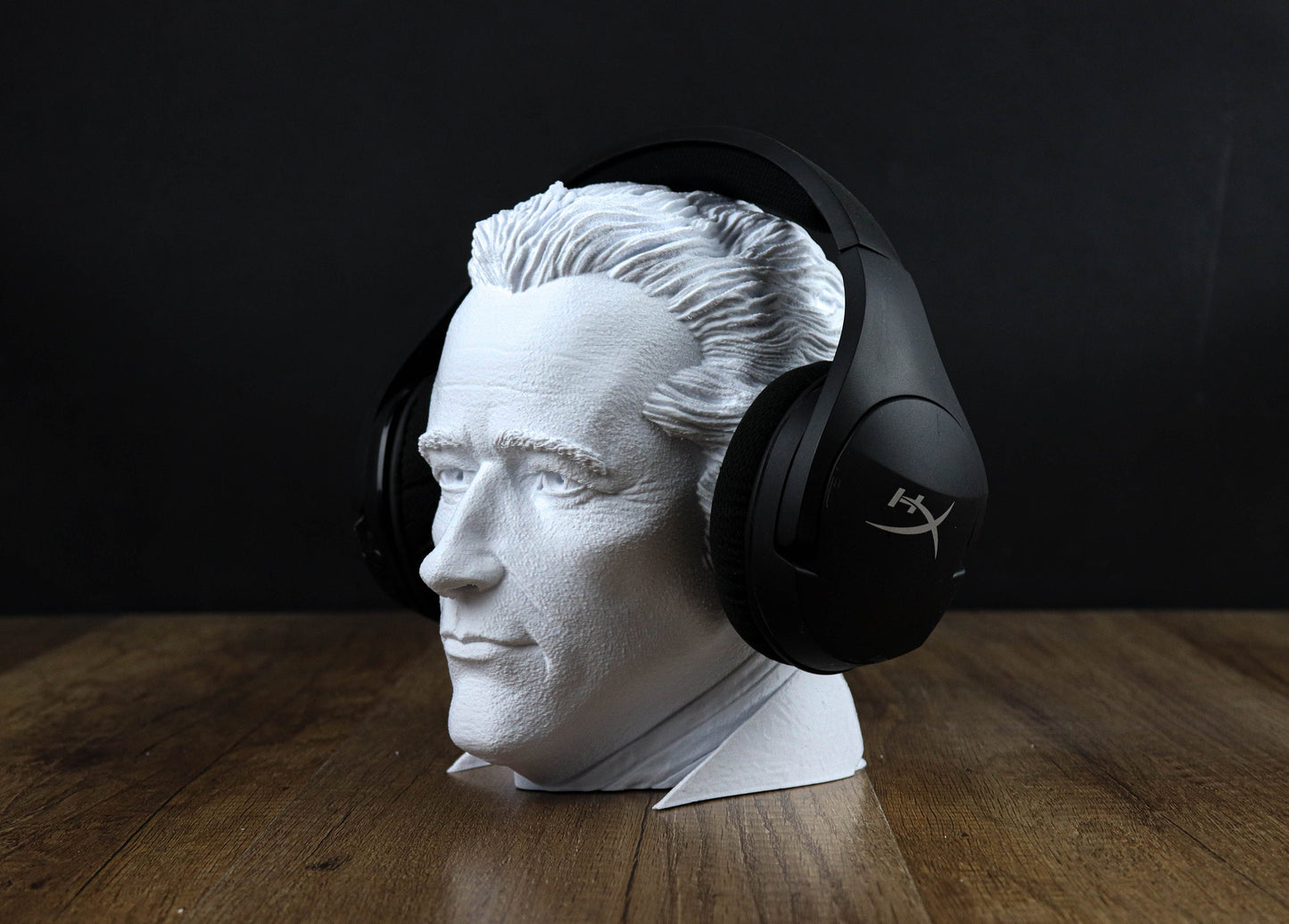 Alexander Hamilton Bust, Founding Father of the United States Sculpture, Headphone Holder Decoration