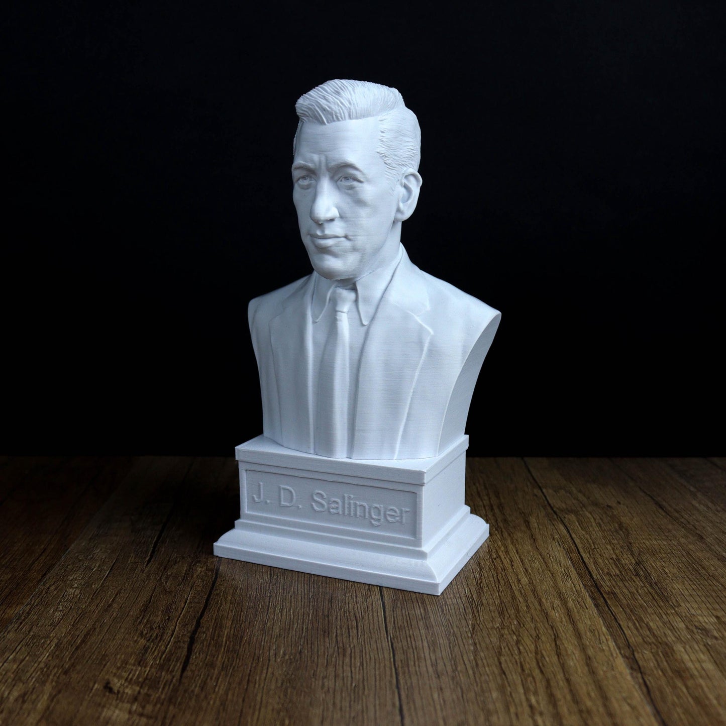 Jerome David Salinger Bust, J D Salinger Statue, Catcher in the Rye Author Sculpture