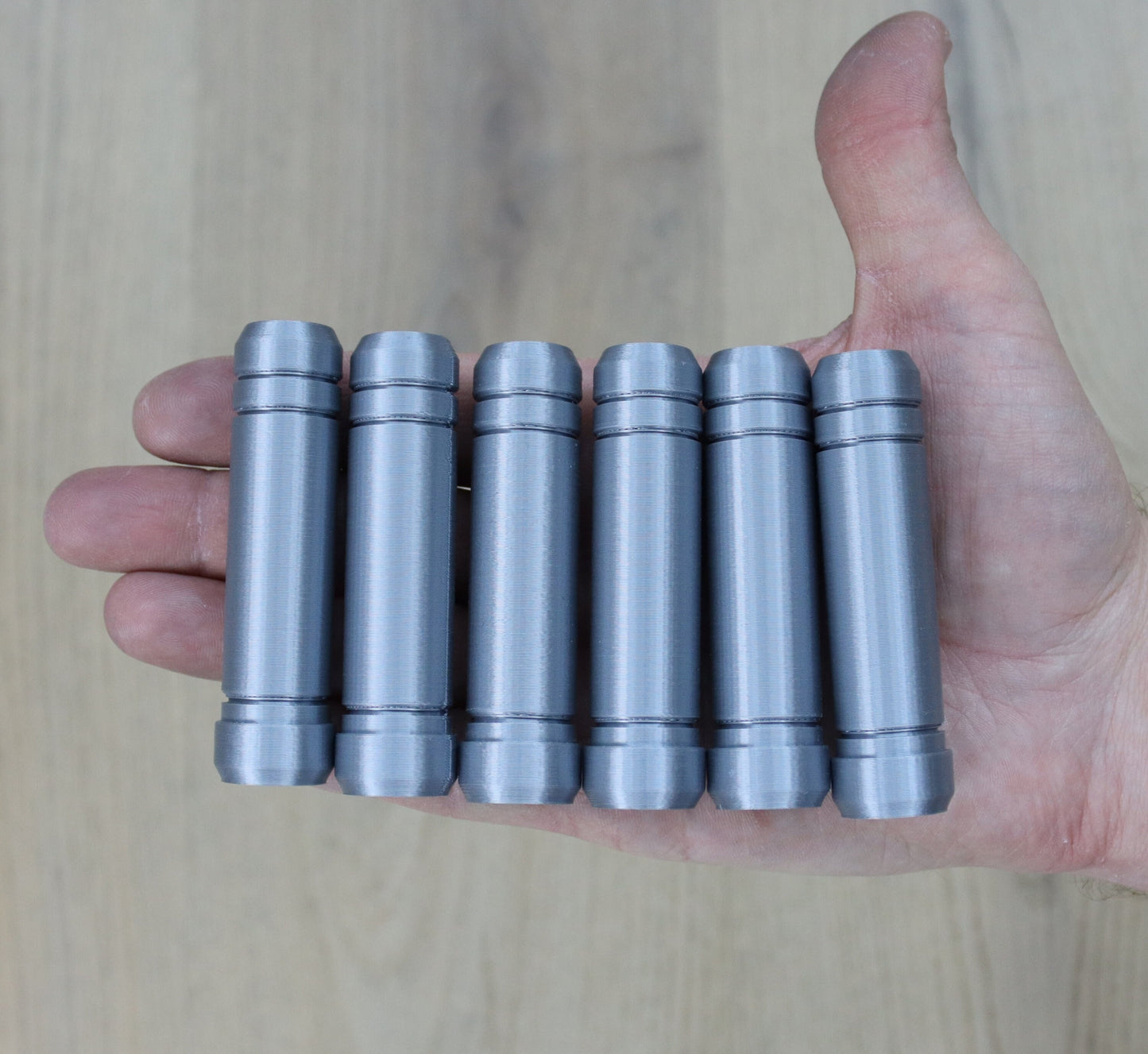 Set of 6 Ammo Belt Cartidges for the Mando Costume 3d Printed